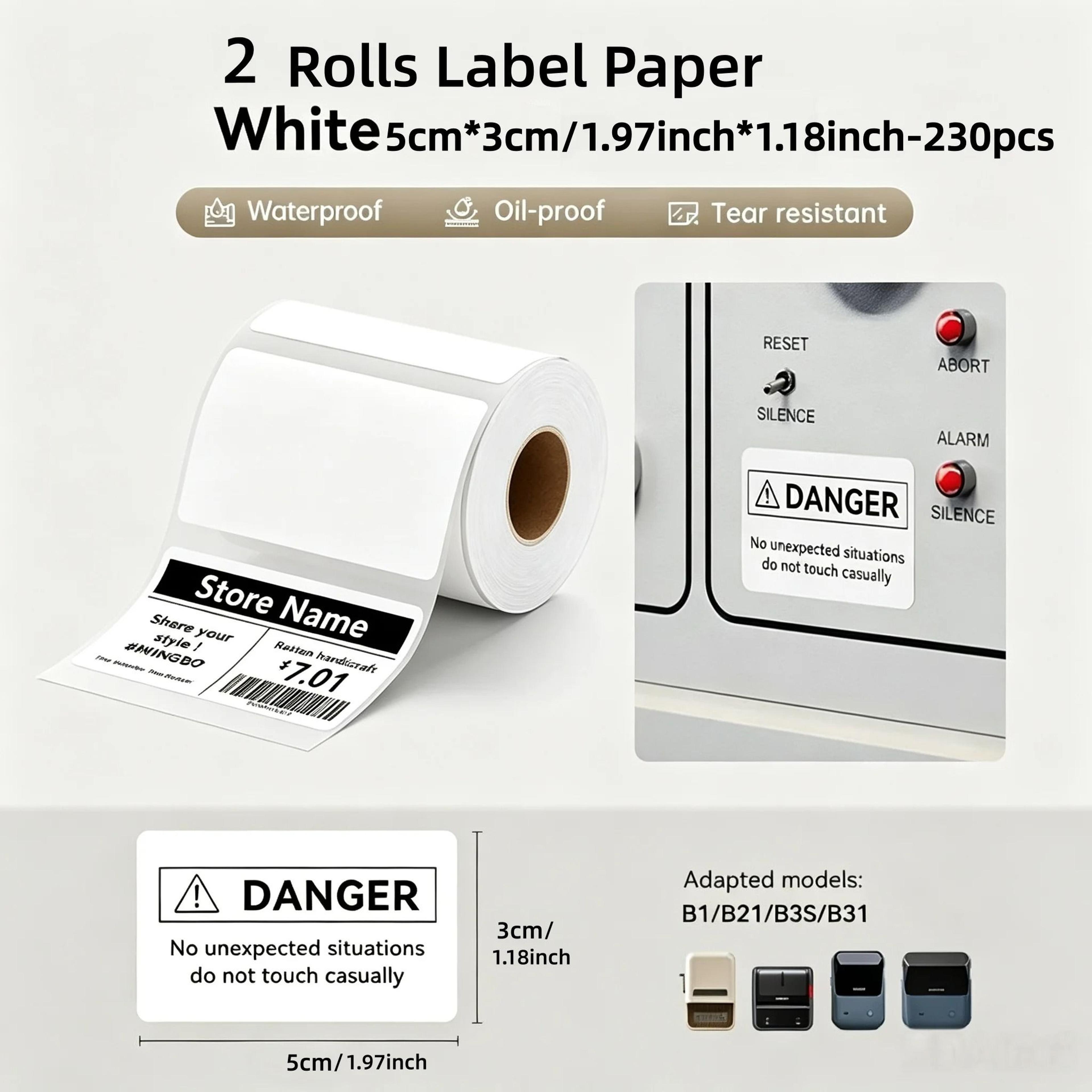 Wireless Bluetooth Thermal Label Printer For Colorful Stickers And Business Tags 10
