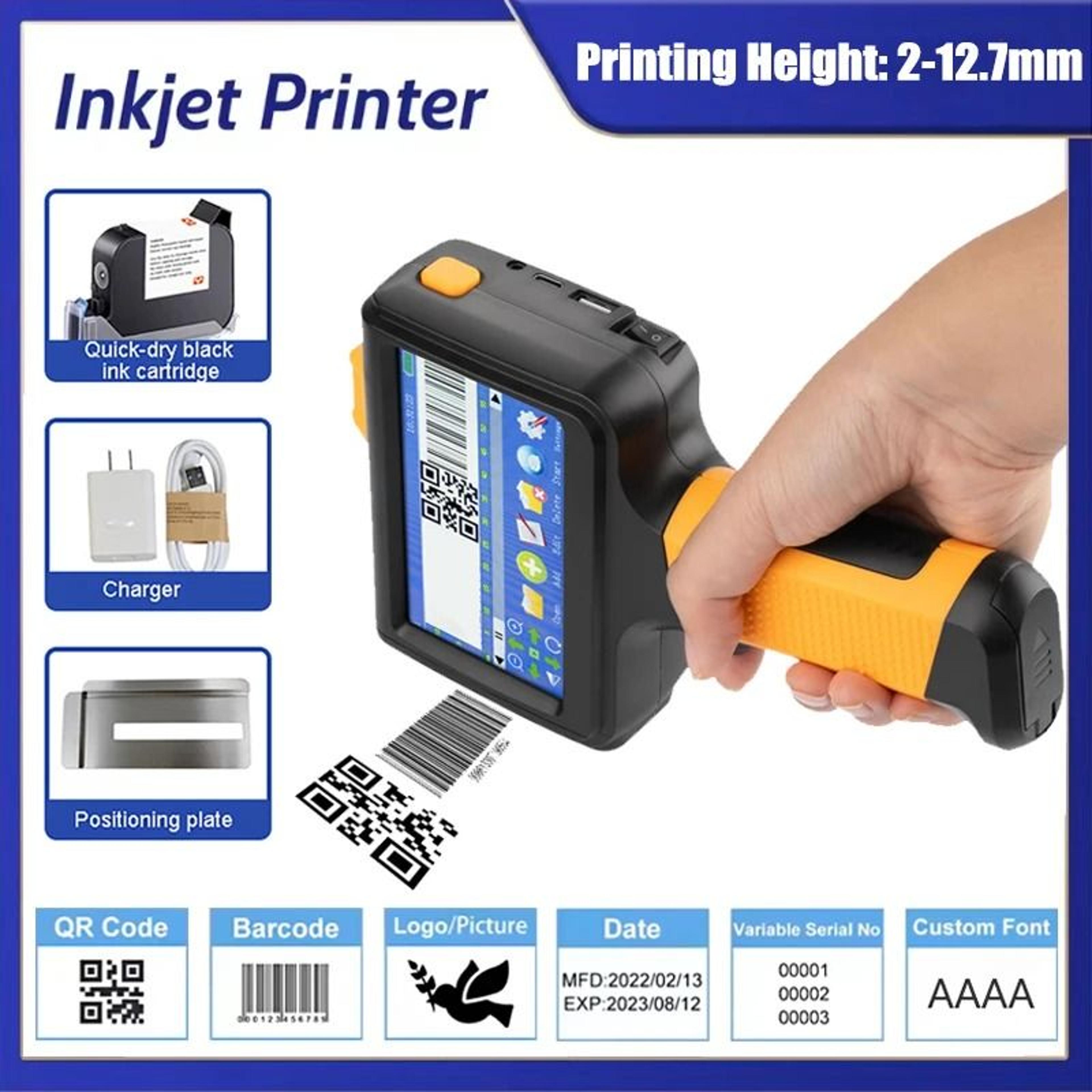 Portable Handheld Inkjet Printer For Expiry Dates And Product Coding 8