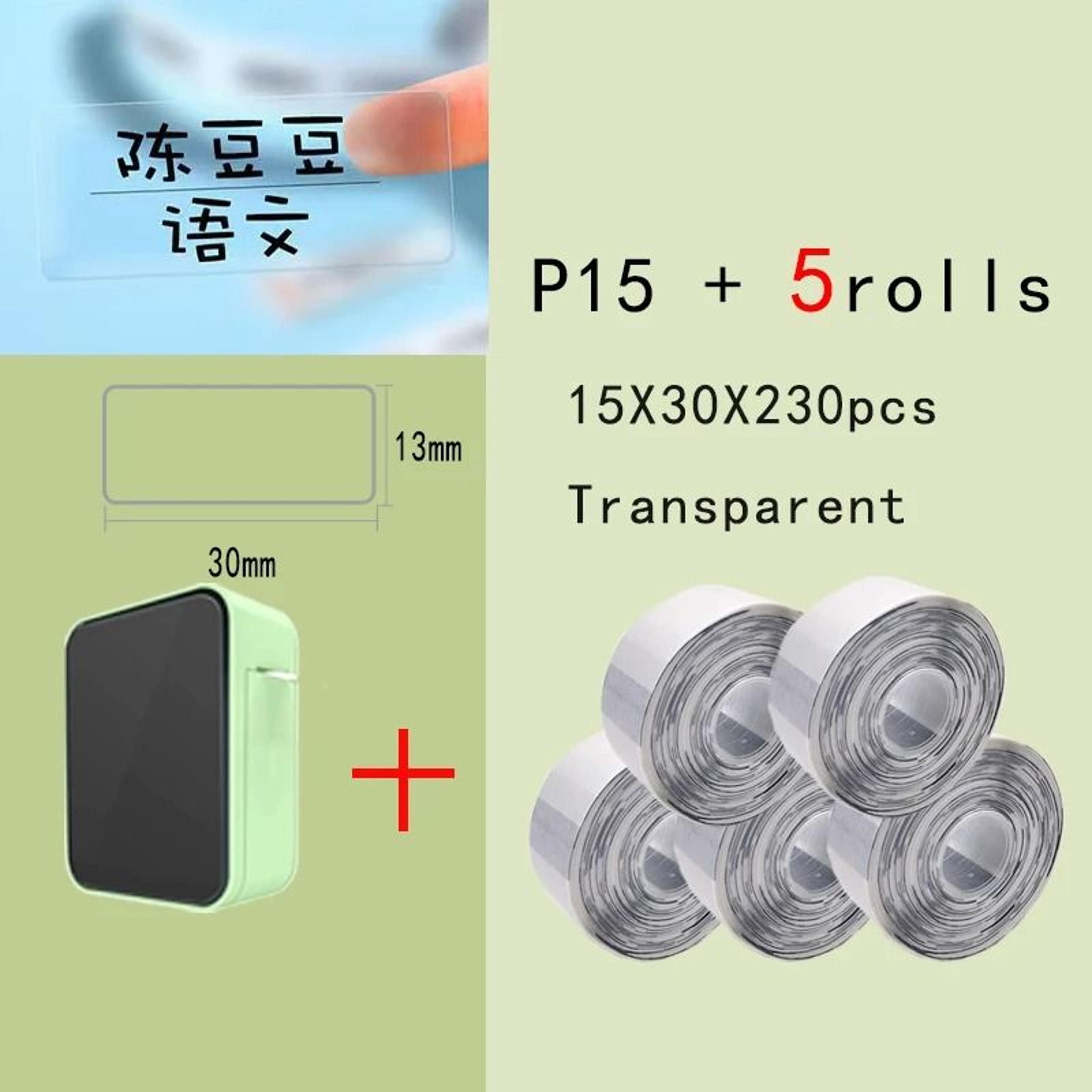 Mini Wireless Bluetooth Thermal Label Maker For Home And Office 8