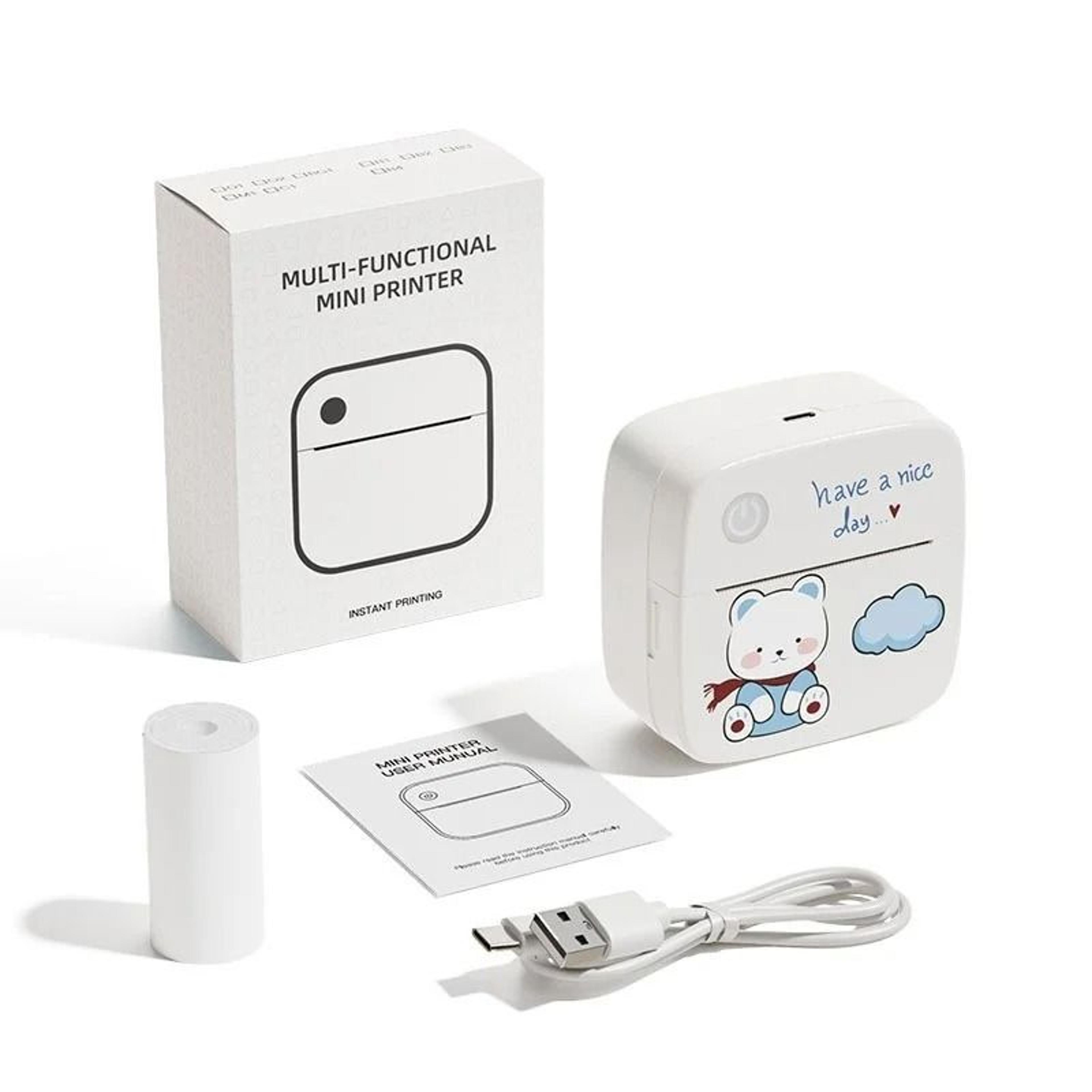 Mini Wireless Thermal Sticker Printer For Photos And Creative Journaling 1
