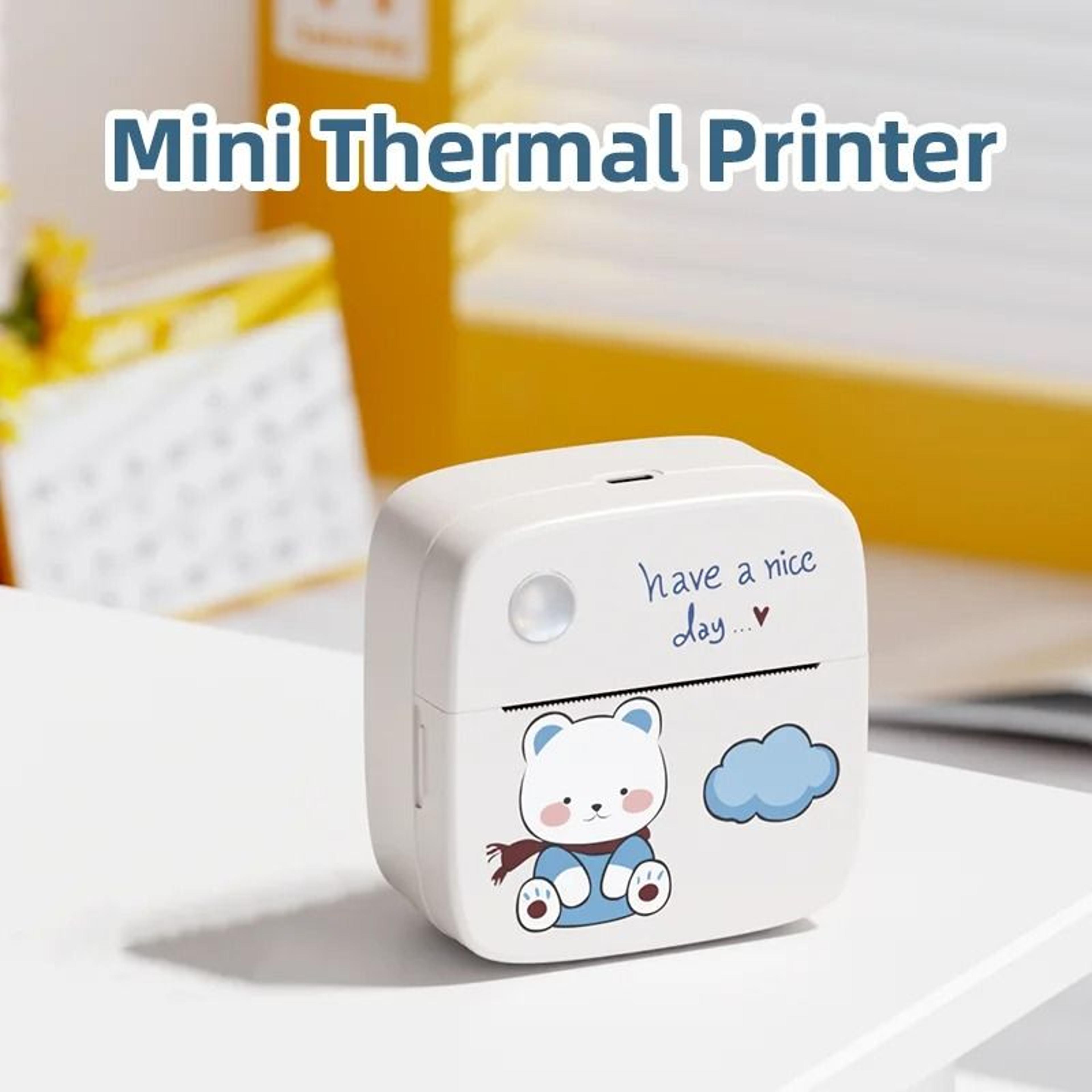 Mini Wireless Thermal Sticker Printer For Photos And Creative Journaling 10