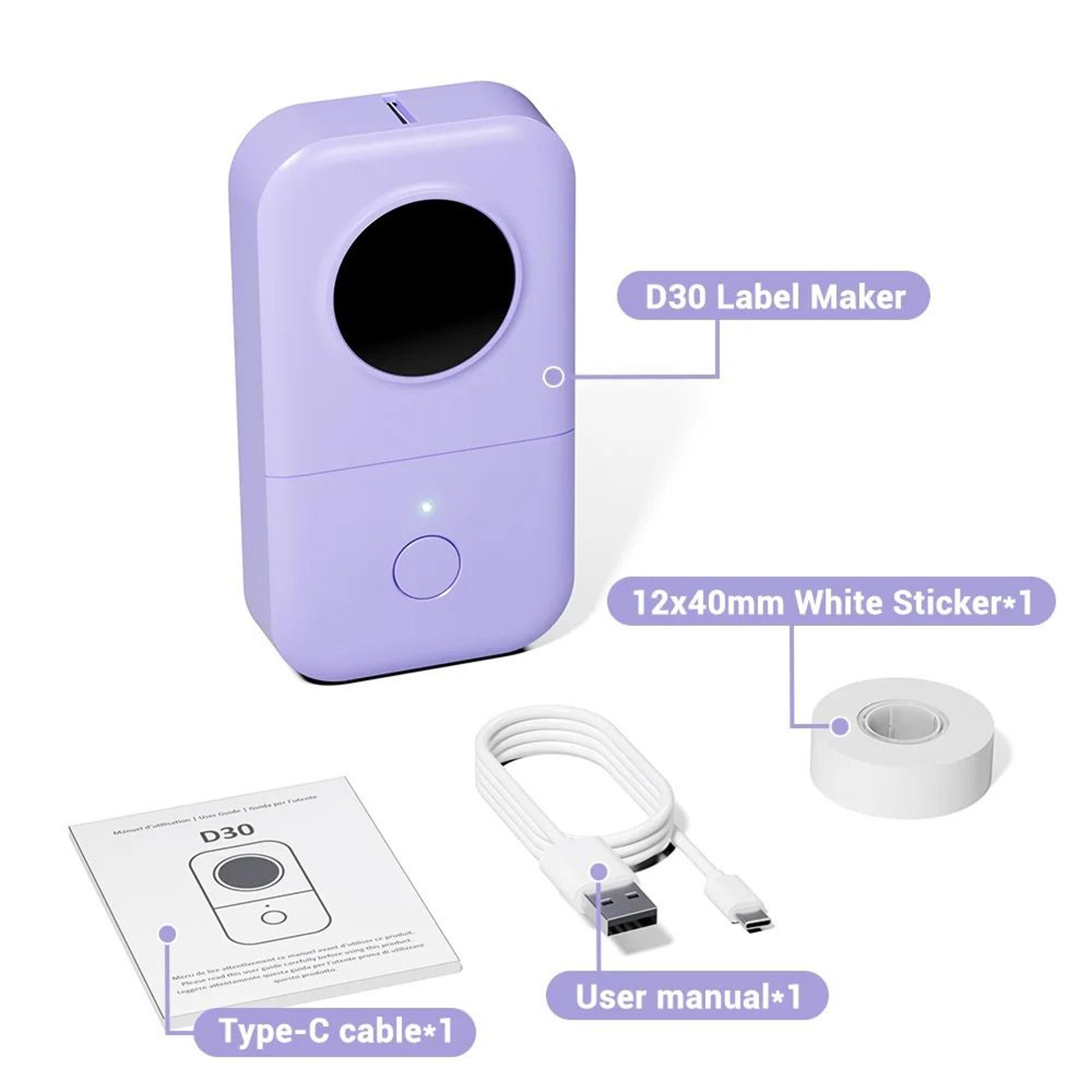 Mini Bluetooth Thermal Label Maker For Home Office And School Organization 4