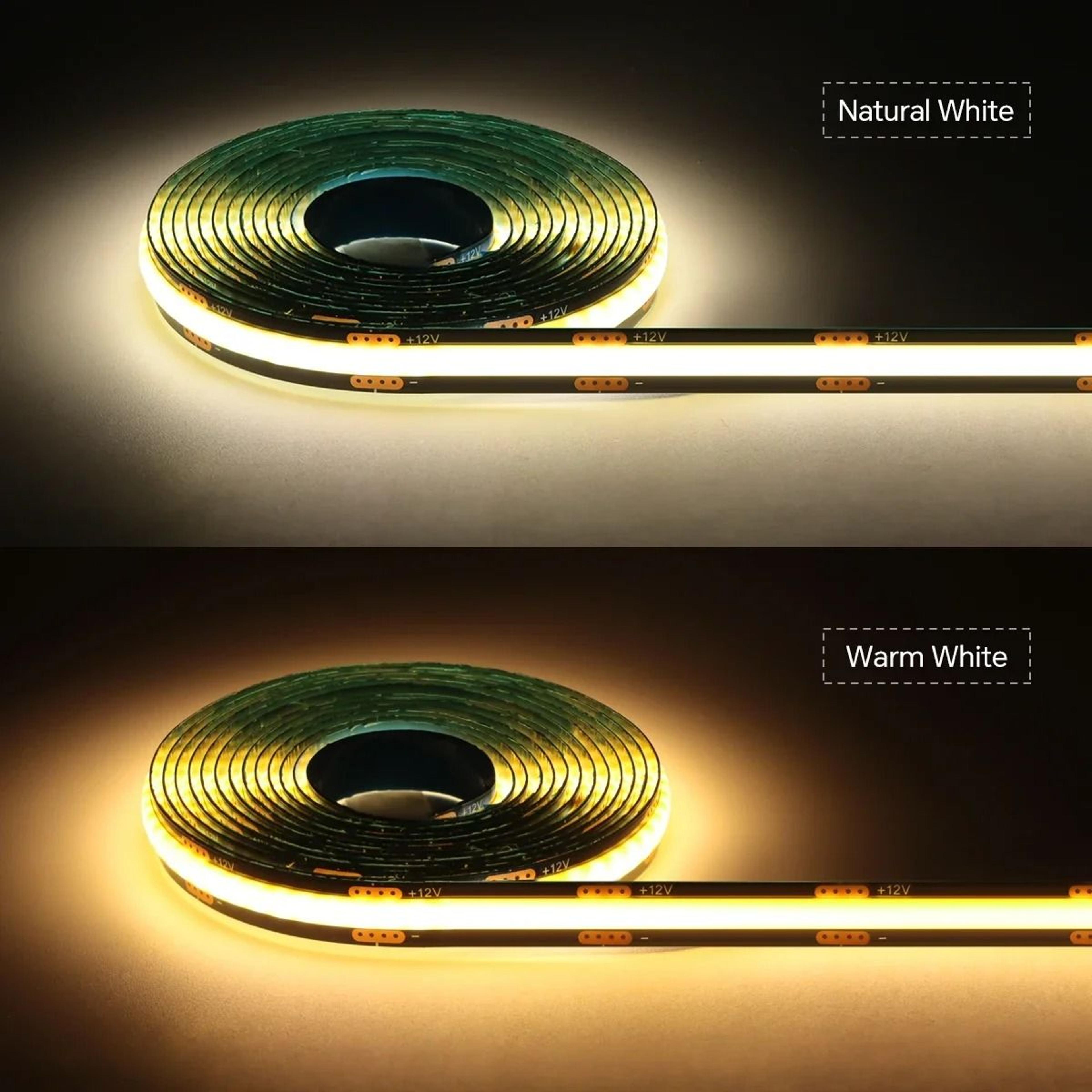 Dimmable COB LED Strip Lights For Wood Wall Panels And TV Backlighting 6