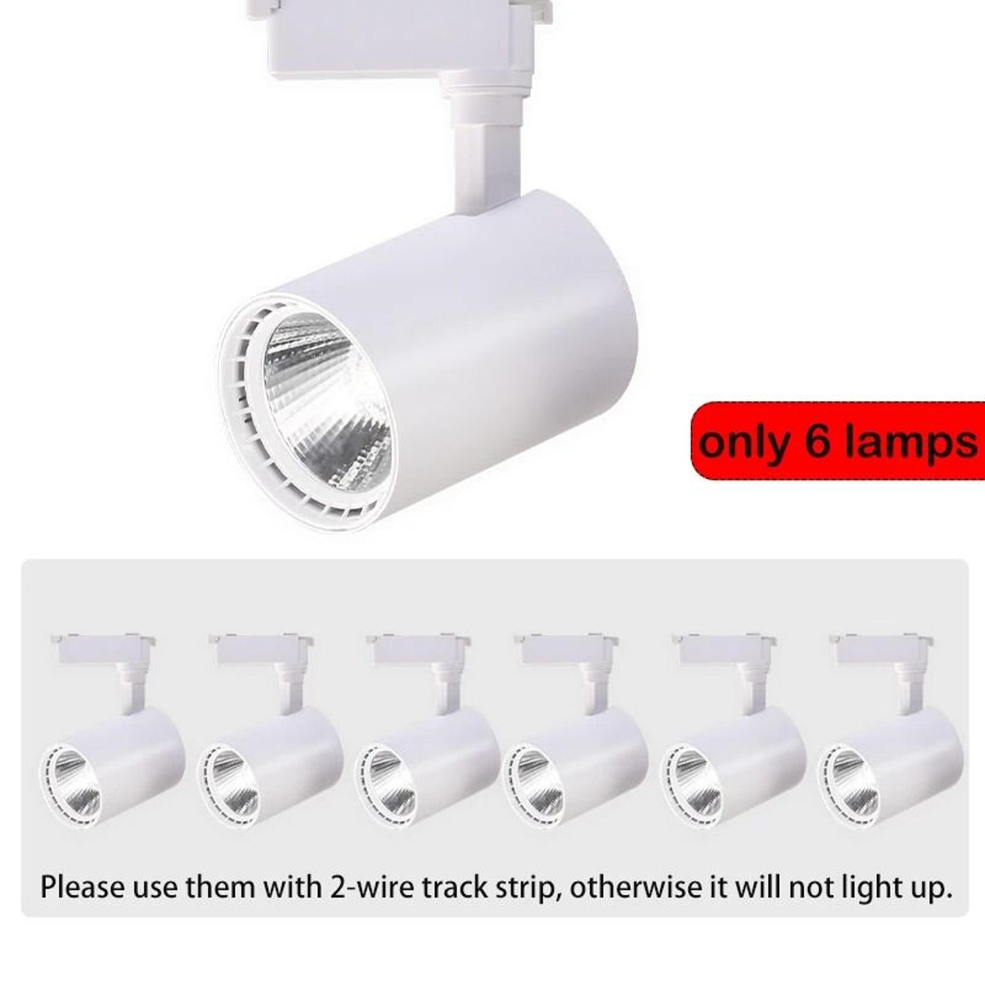 50W High Brightness LED Track Spotlight For Modern Ceiling Lighting 7