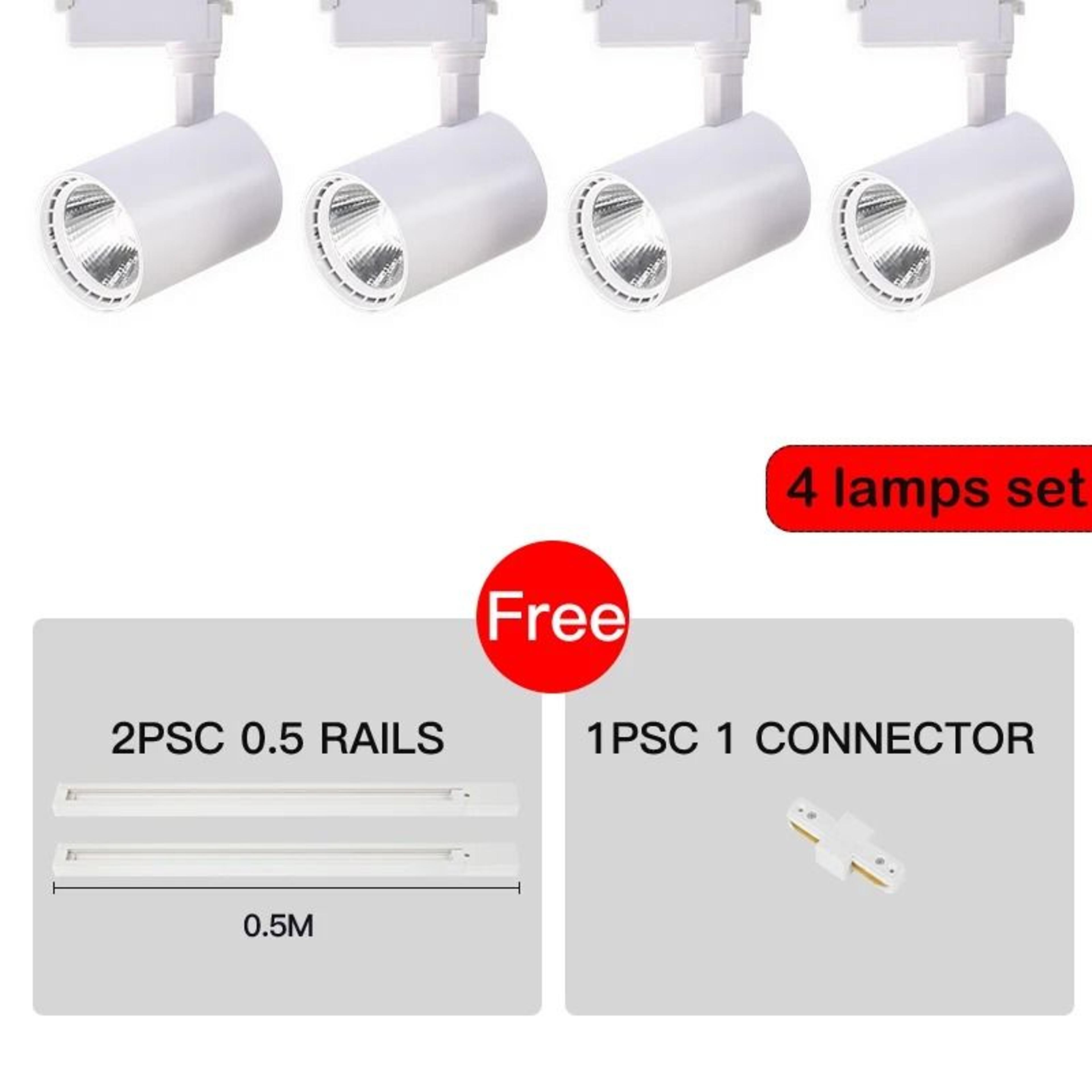 50W High Brightness LED Track Spotlight For Modern Ceiling Lighting 5