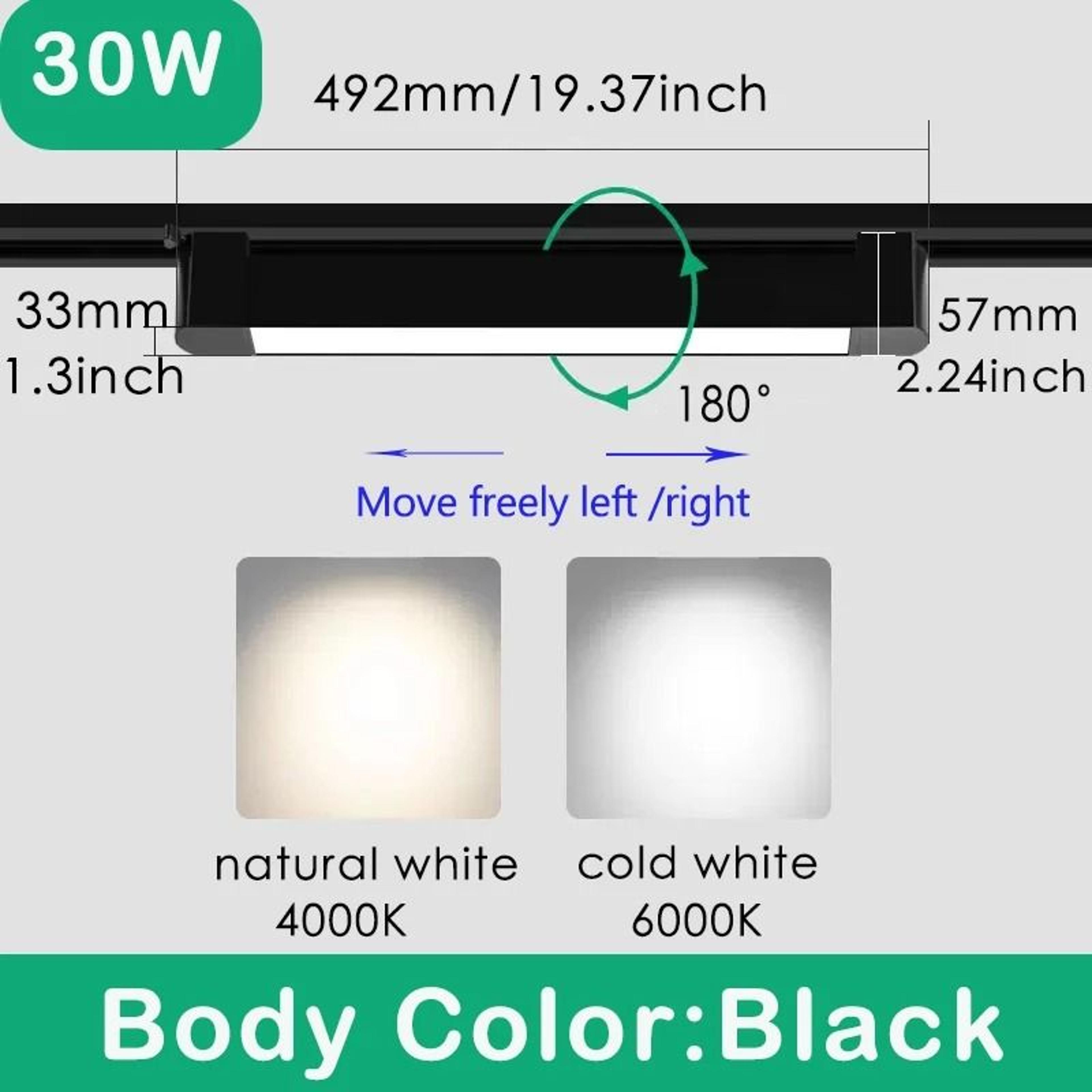 Adjustable COB LED Track Spotlight For Home And Retail Lighting 13