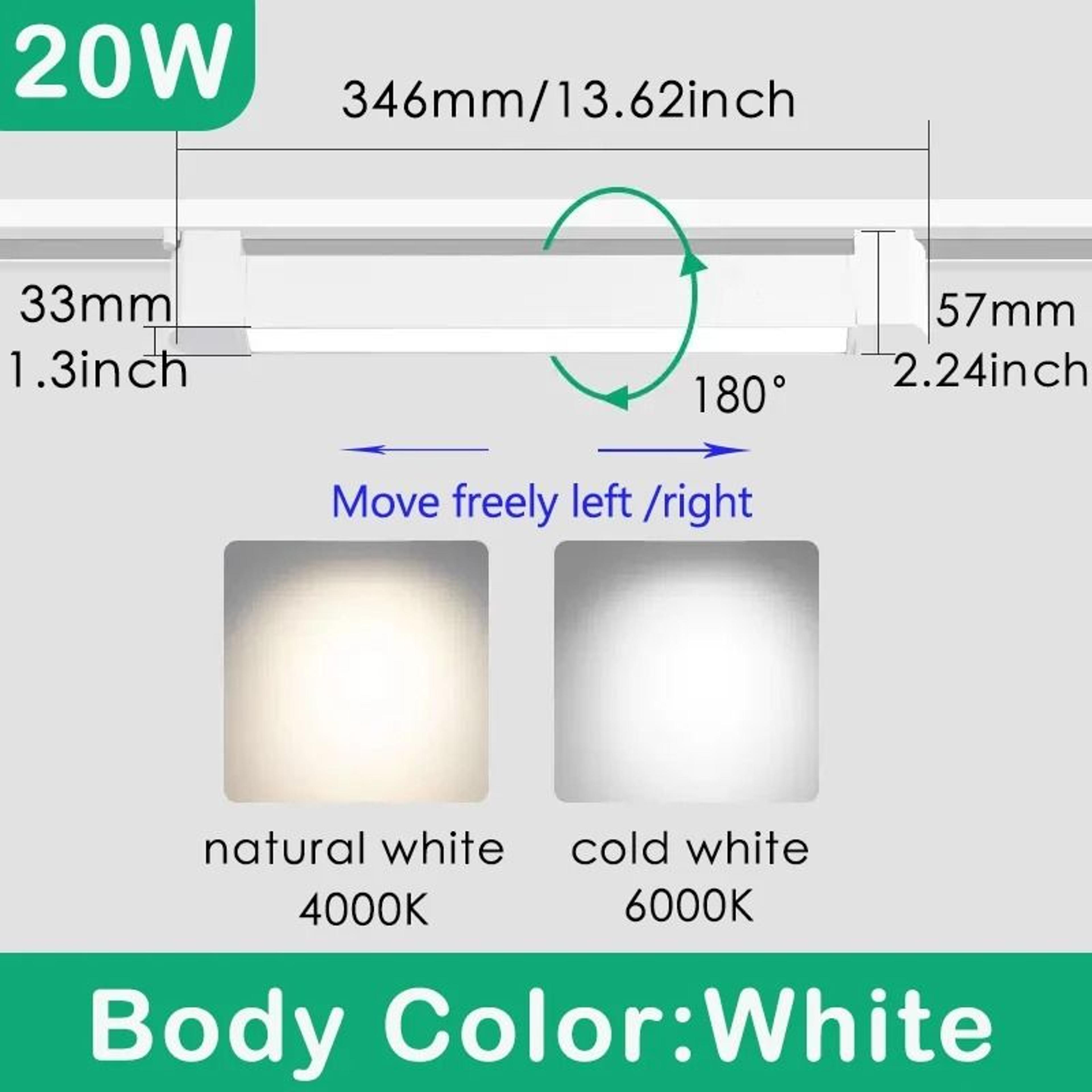 Adjustable COB LED Track Spotlight For Home And Retail Lighting 12