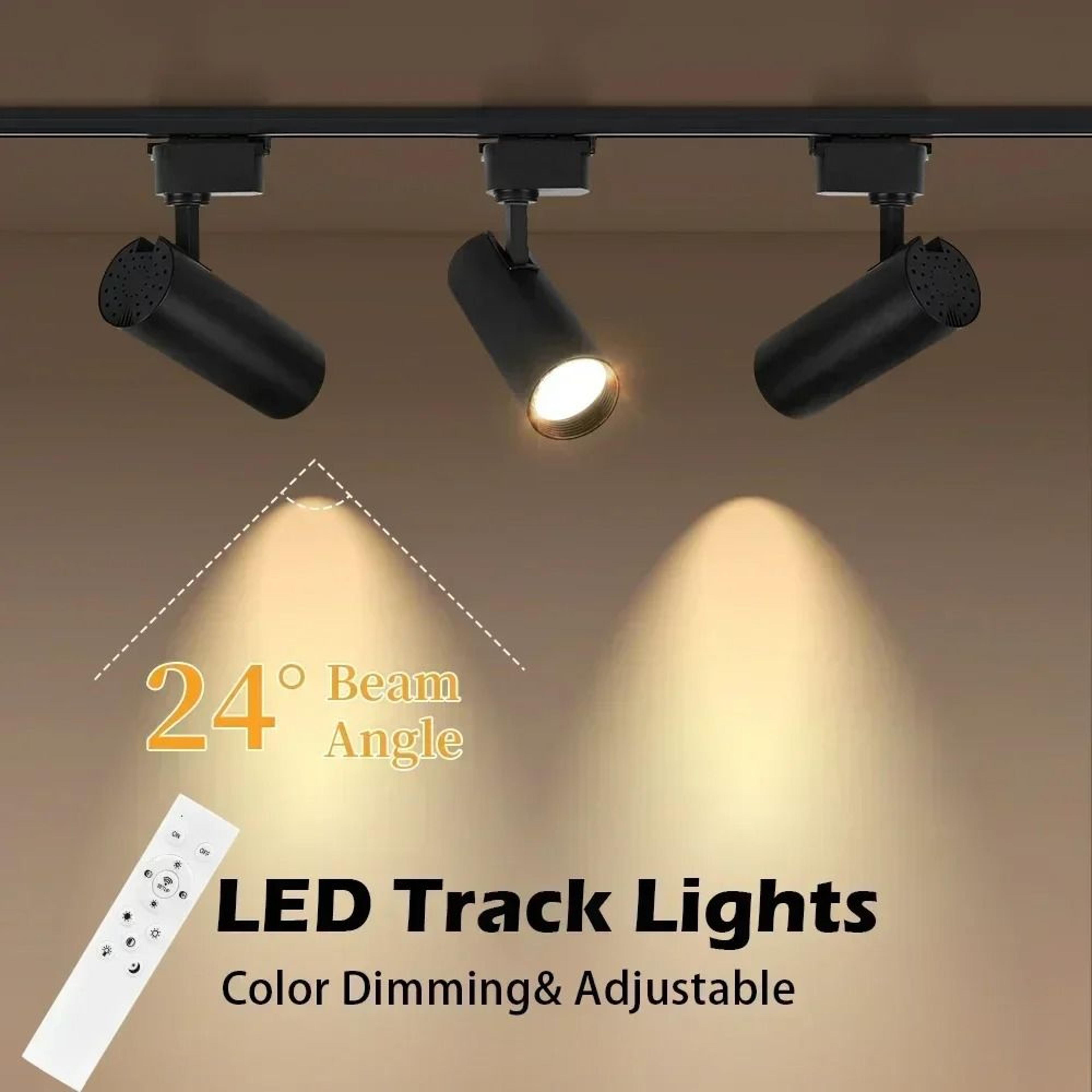 20W Dimmable LED Track Light Set For Modern Ceiling And Home Lighting 12