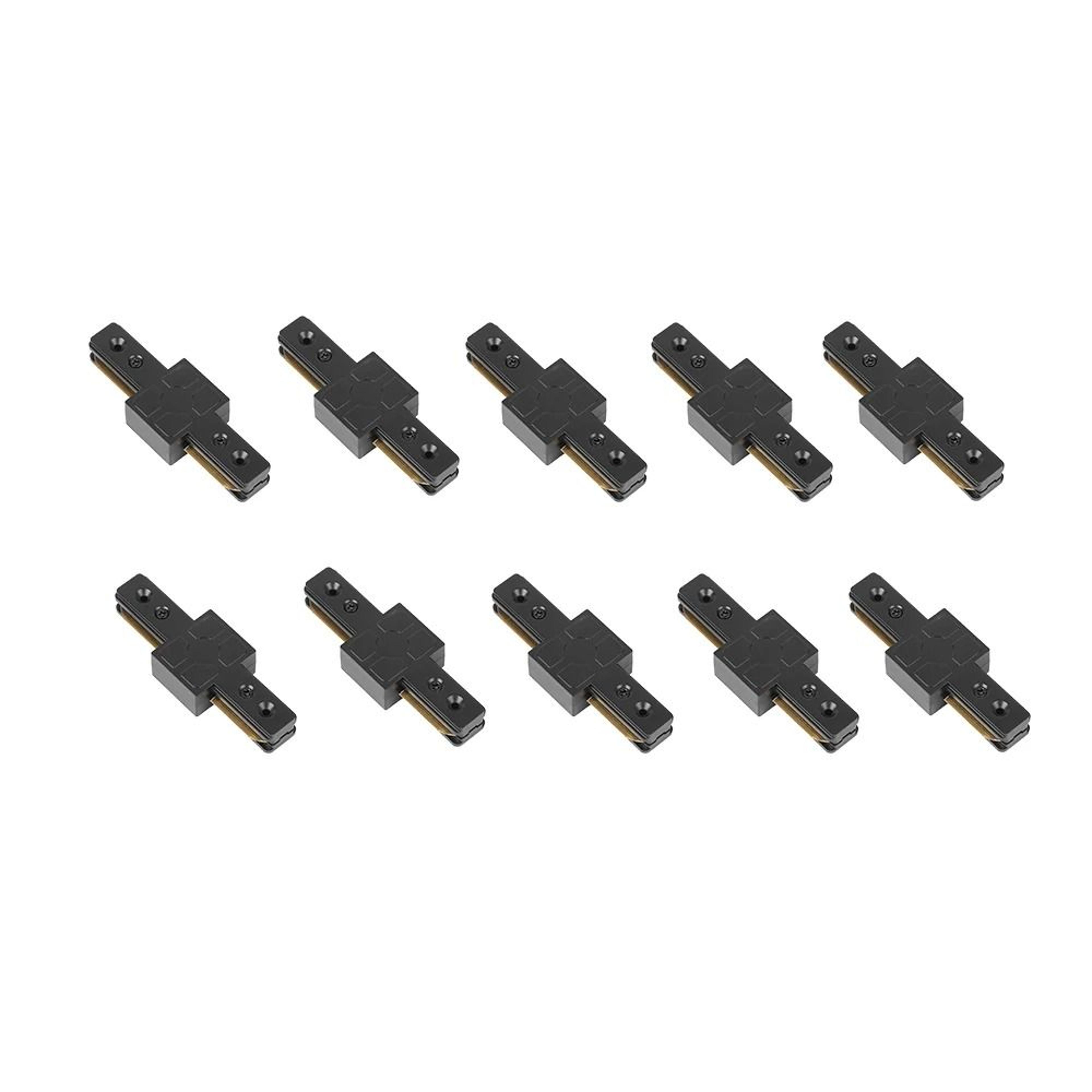 20 Piece LED Track Light Rail Kit With Connectors For Flexible Ceiling Lighting 1