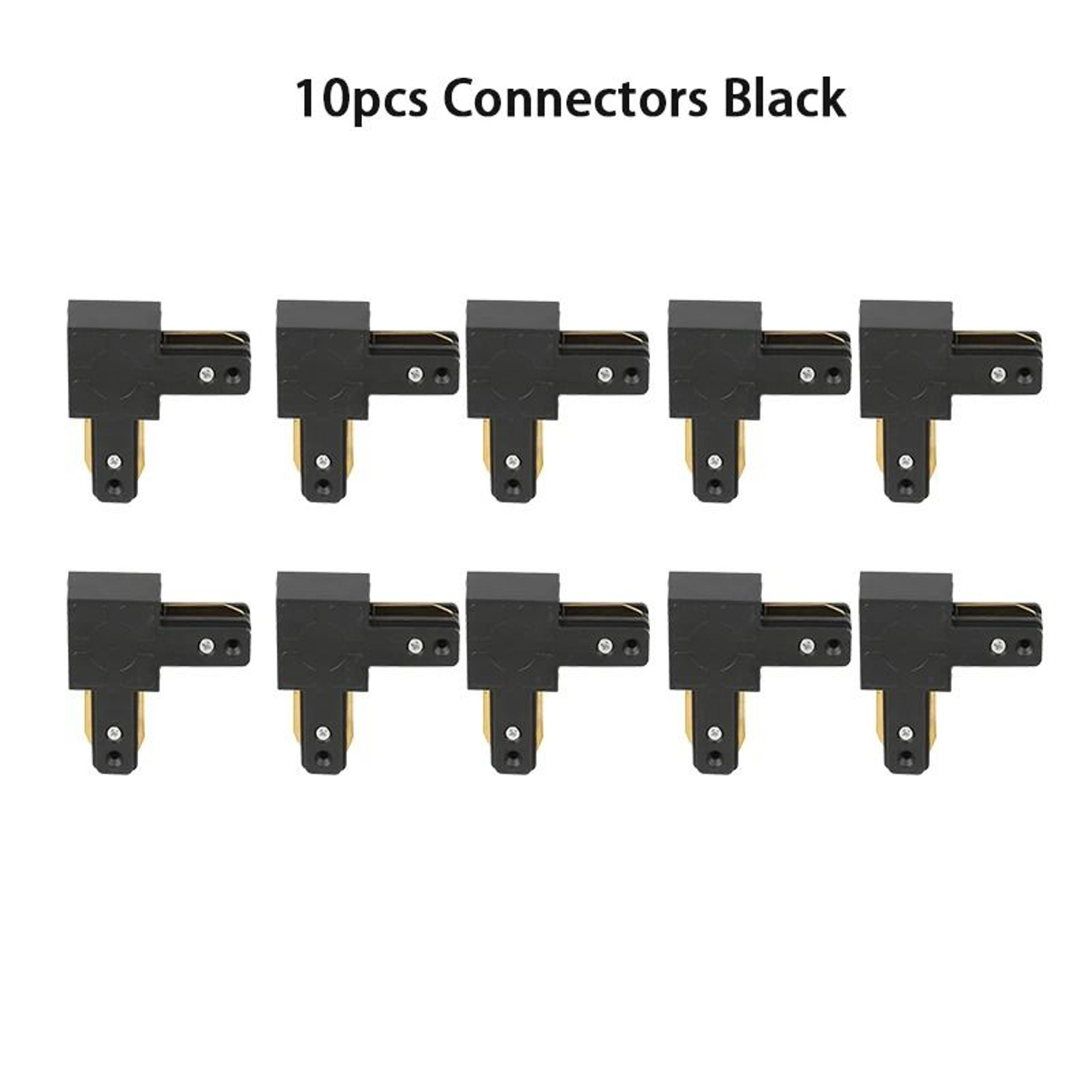 20 Piece LED Track Light Rail Kit With Connectors For Flexible Ceiling Lighting 3