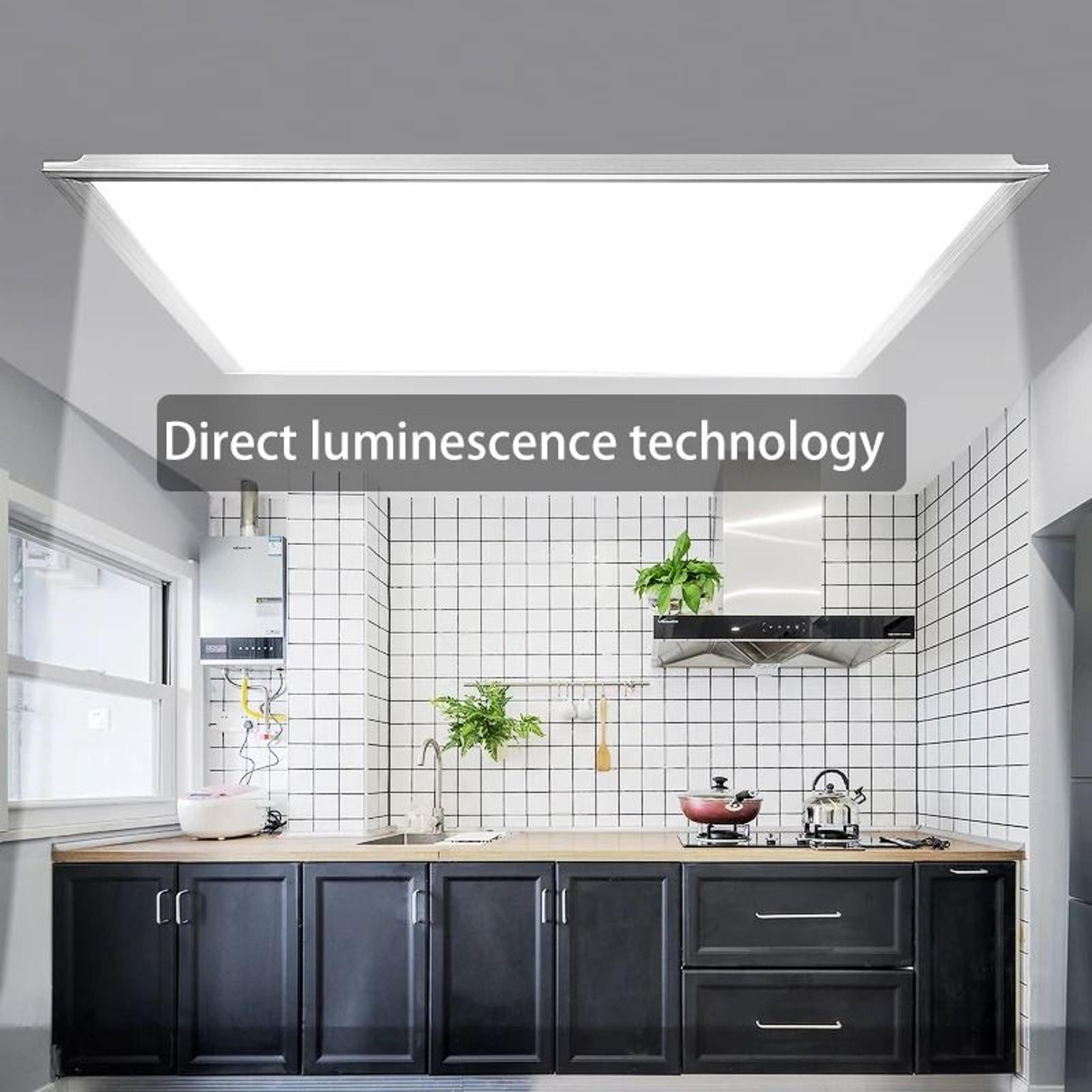 Ultra Thin Square LED Ceiling Panel Light For Office And Indoor Lighting 4