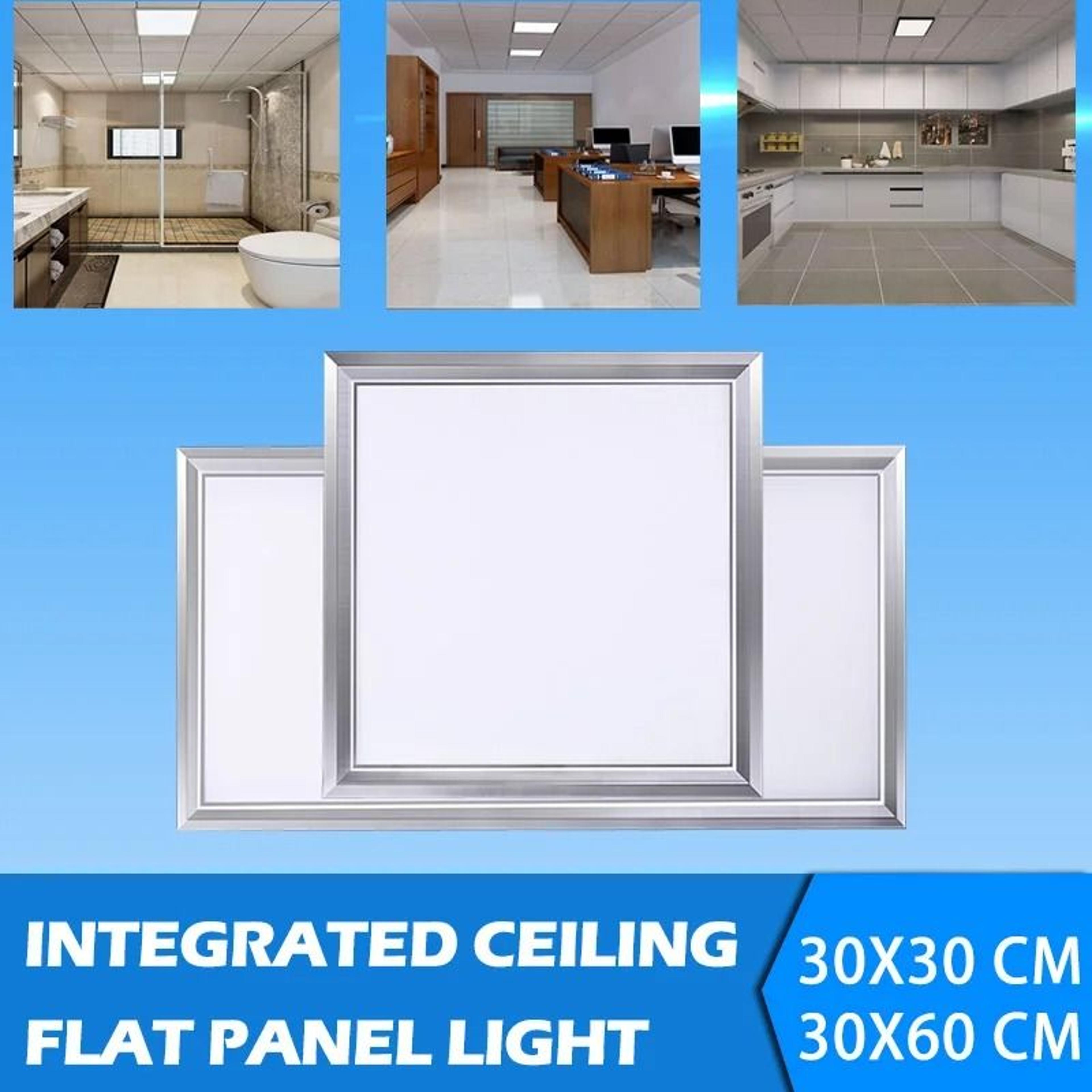 Ultra Thin Square LED Ceiling Panel Light For Office And Indoor Lighting 6