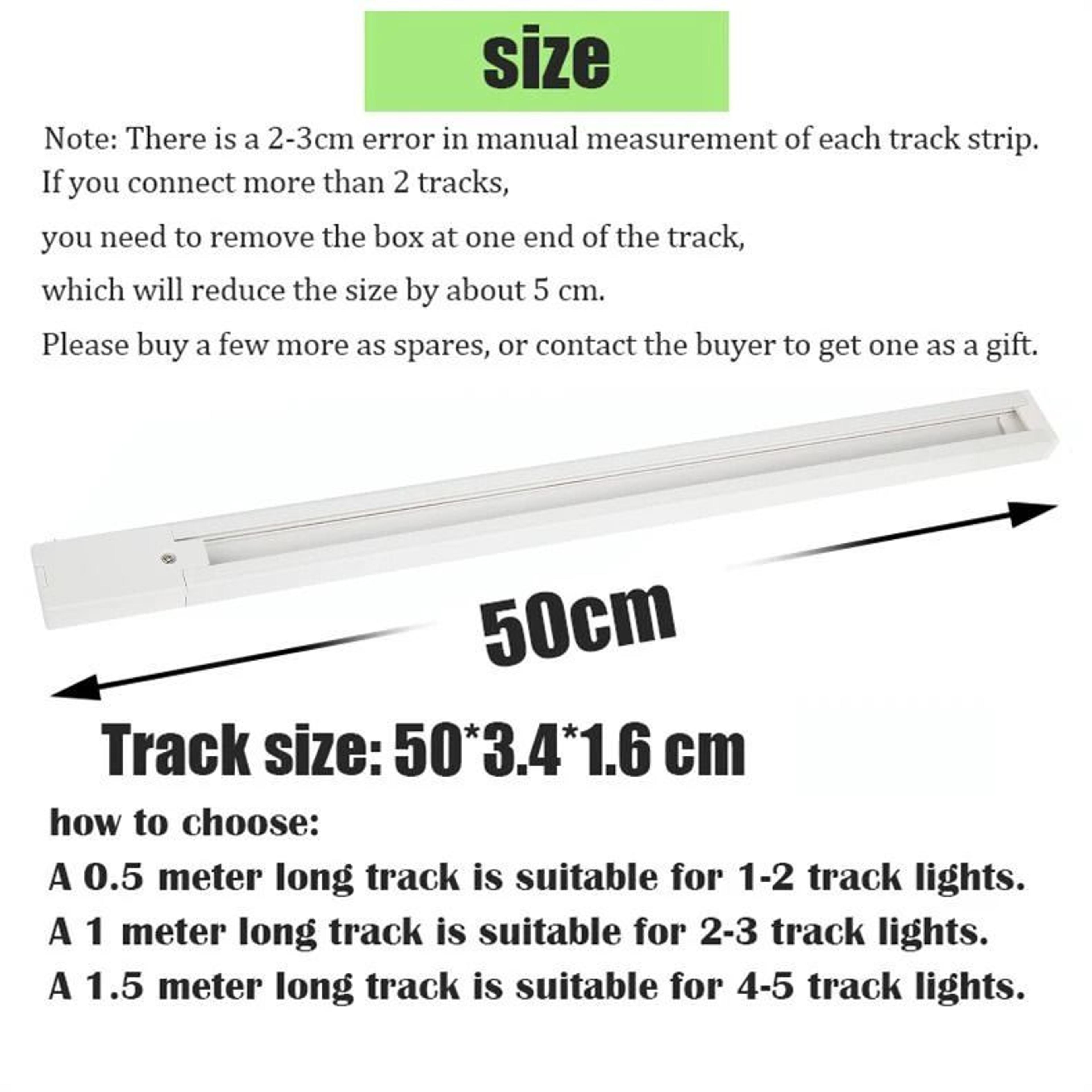 Adjustable GU10 LED Track Spotlight For Modern Ceiling And Kitchen Lighting 6