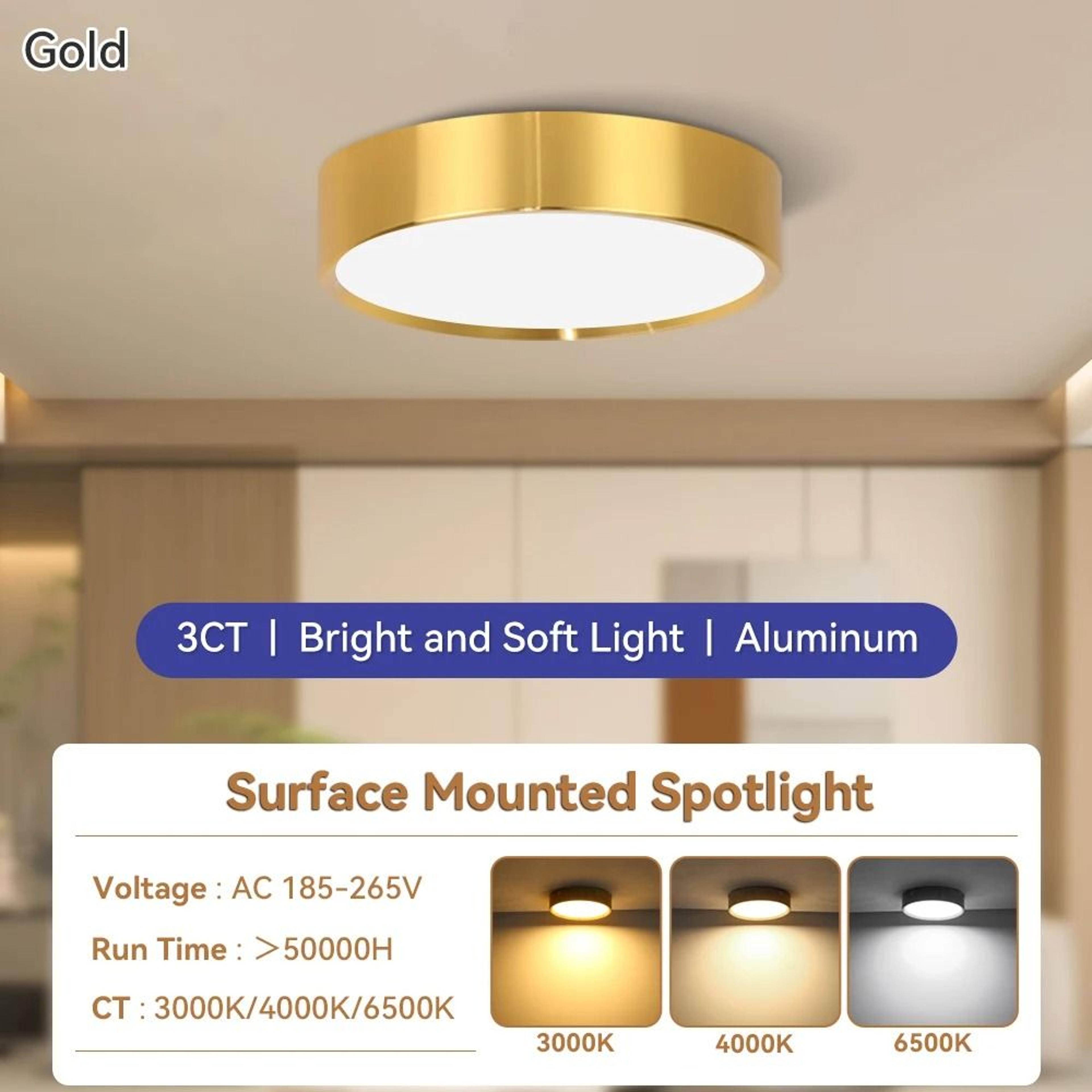 Ultra Thin LED Ceiling Spotlight 10W 15W 25W For Modern Home Lighting 3