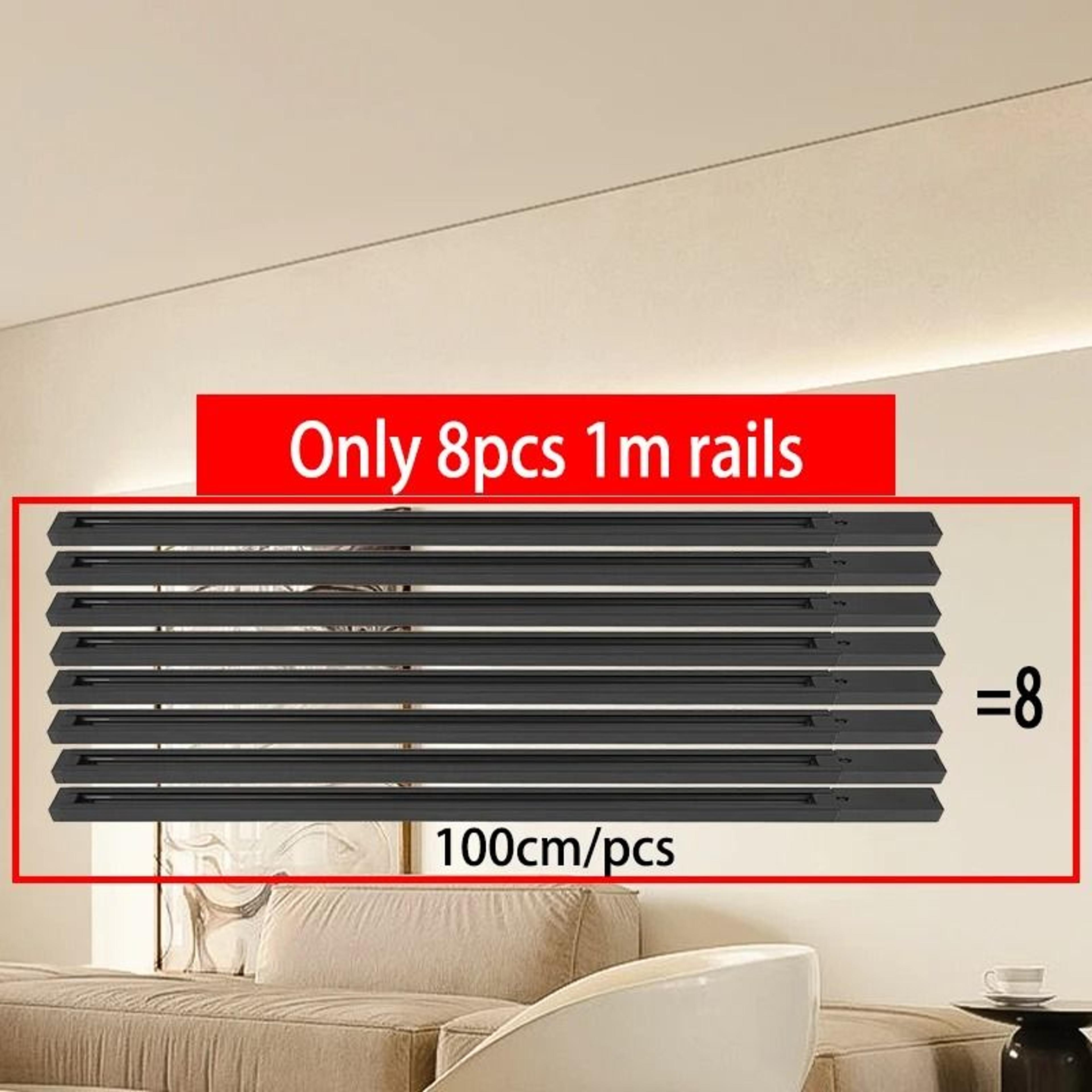 Adjustable LED Track Light Set With Scale Markings For Home And Shop Lighting 9