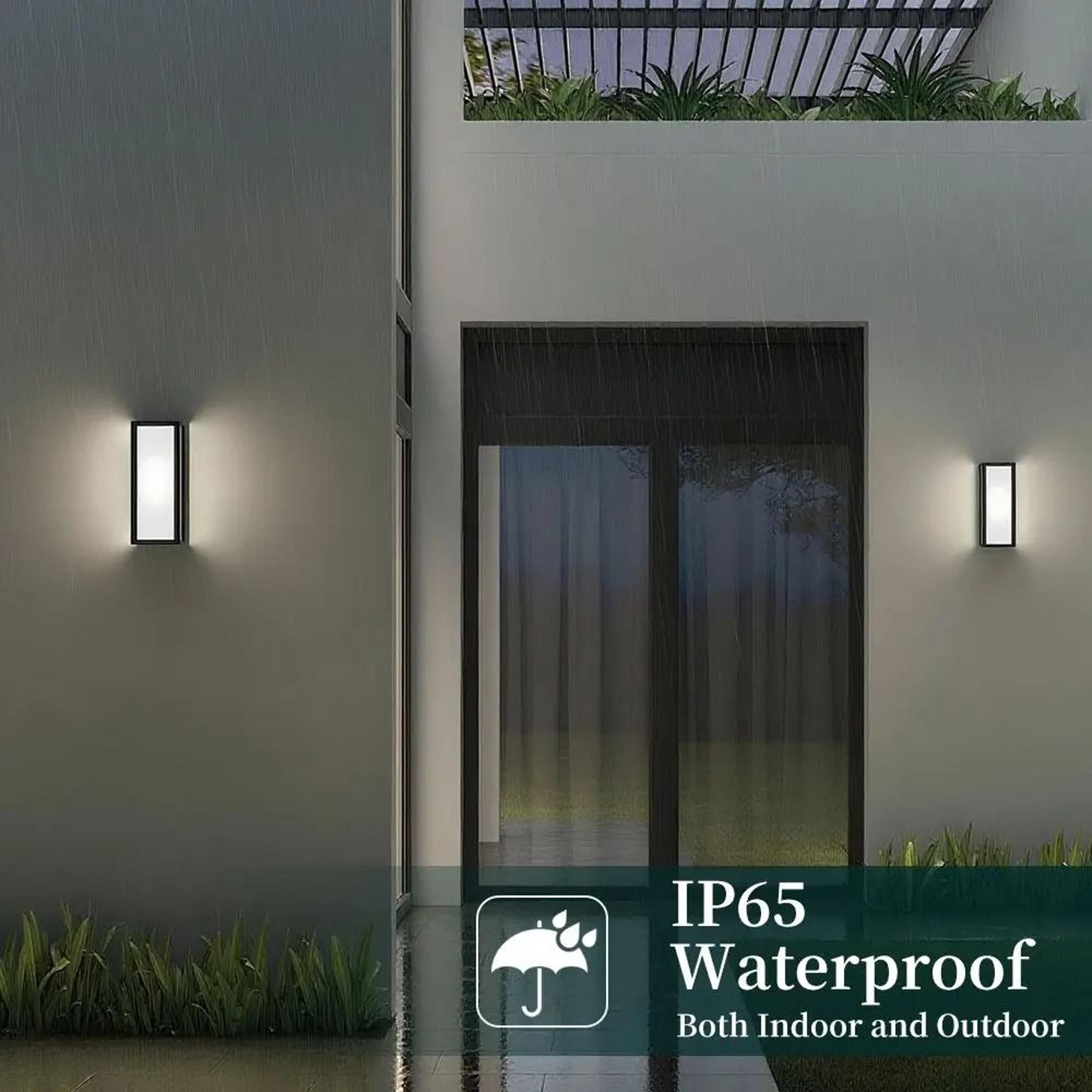 Waterproof Outdoor LED Wall Light For Porch Garden And Garage Lighting 13