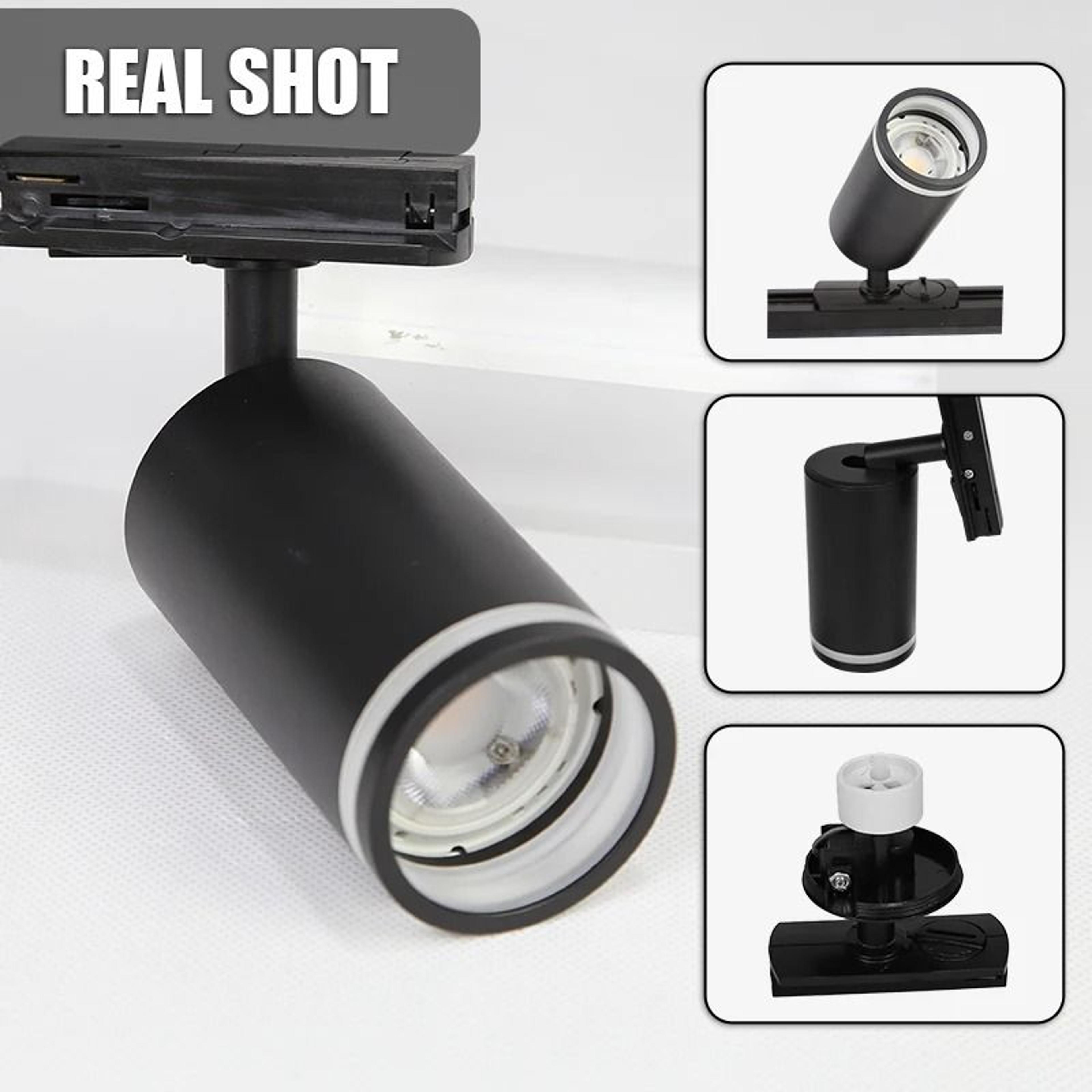 Adjustable GU10 LED Track Spotlight For Modern Home And Store Lighting 16