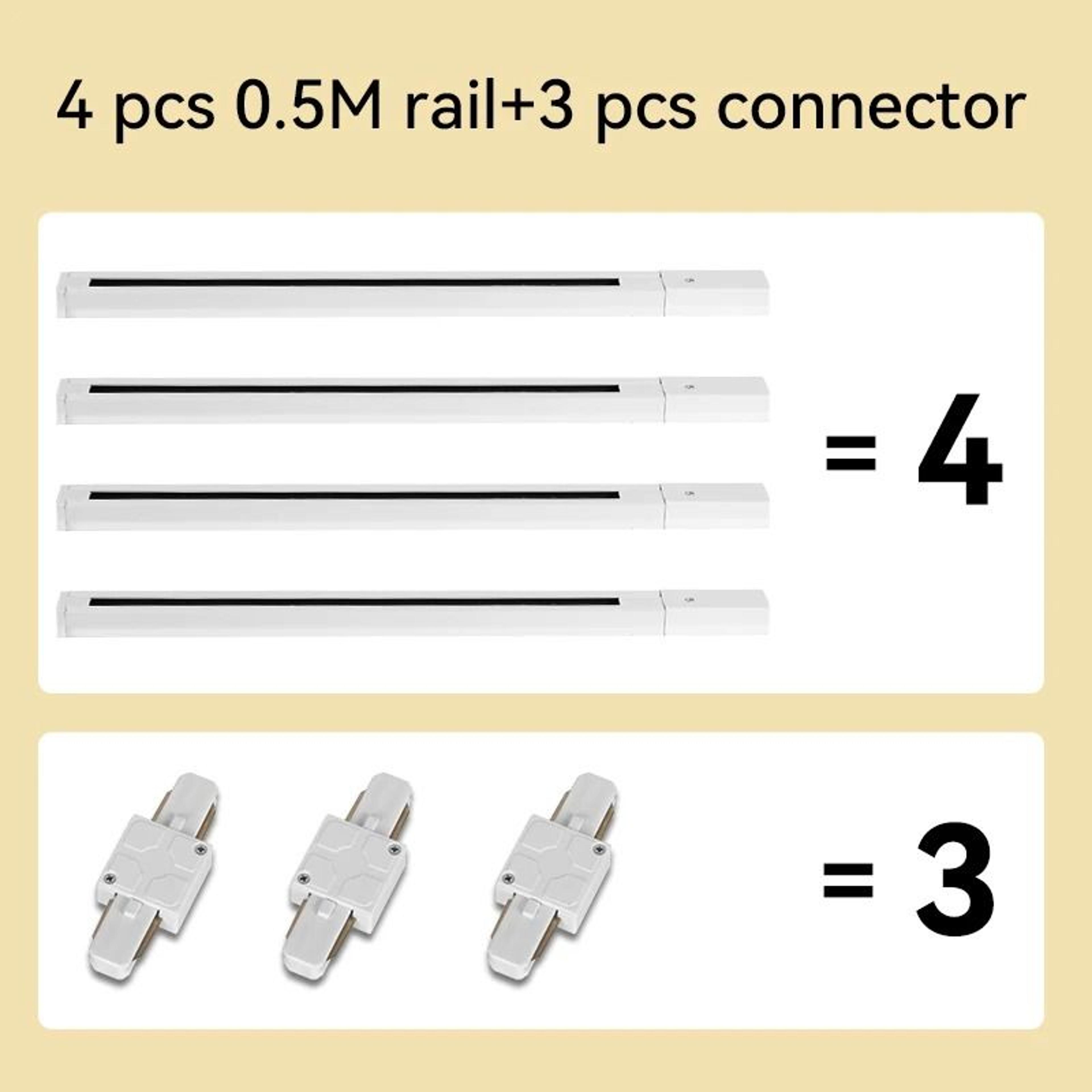 Adjustable GU10 LED Track Spotlight For Modern Home And Store Lighting 12