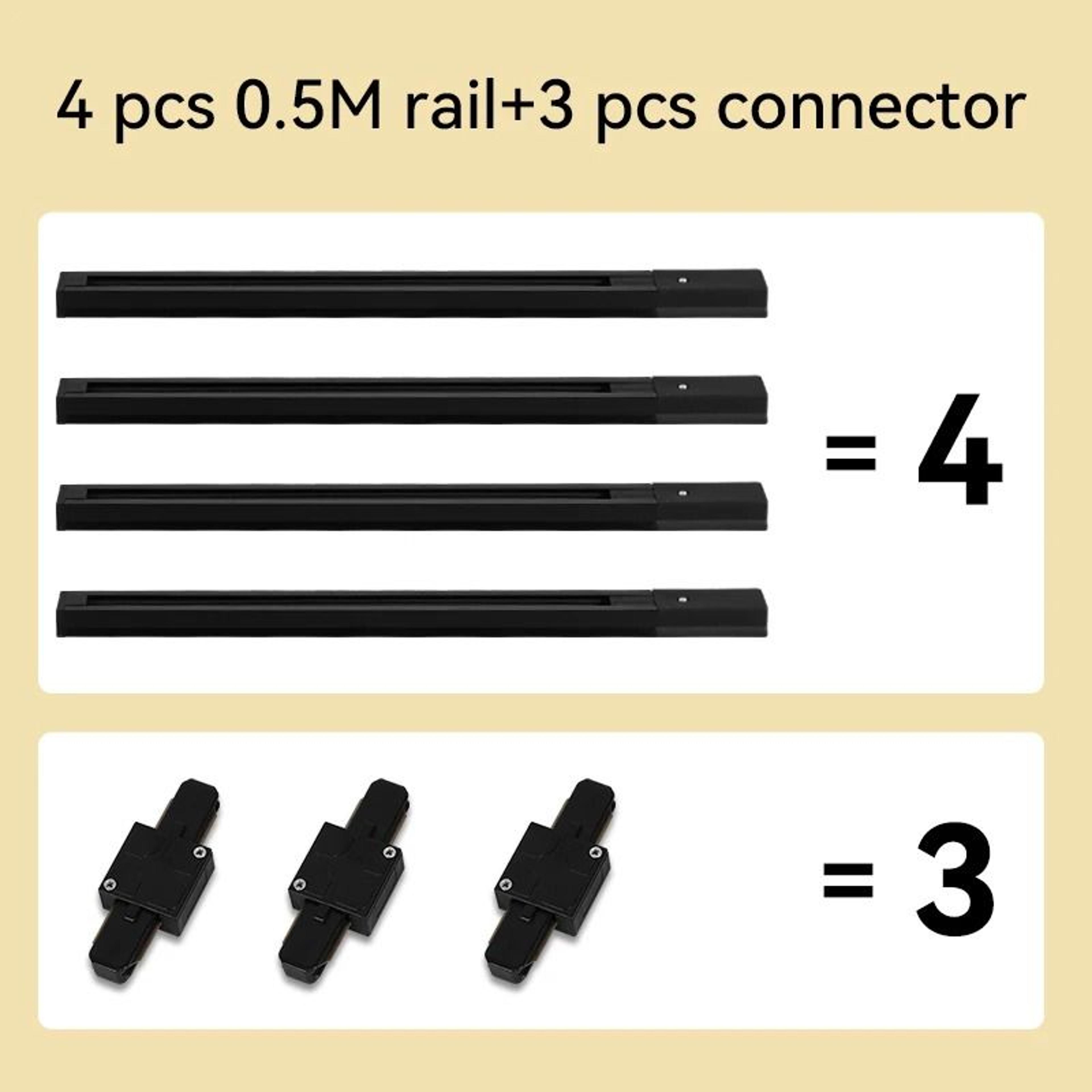 Adjustable GU10 LED Track Spotlight For Modern Home And Store Lighting 11