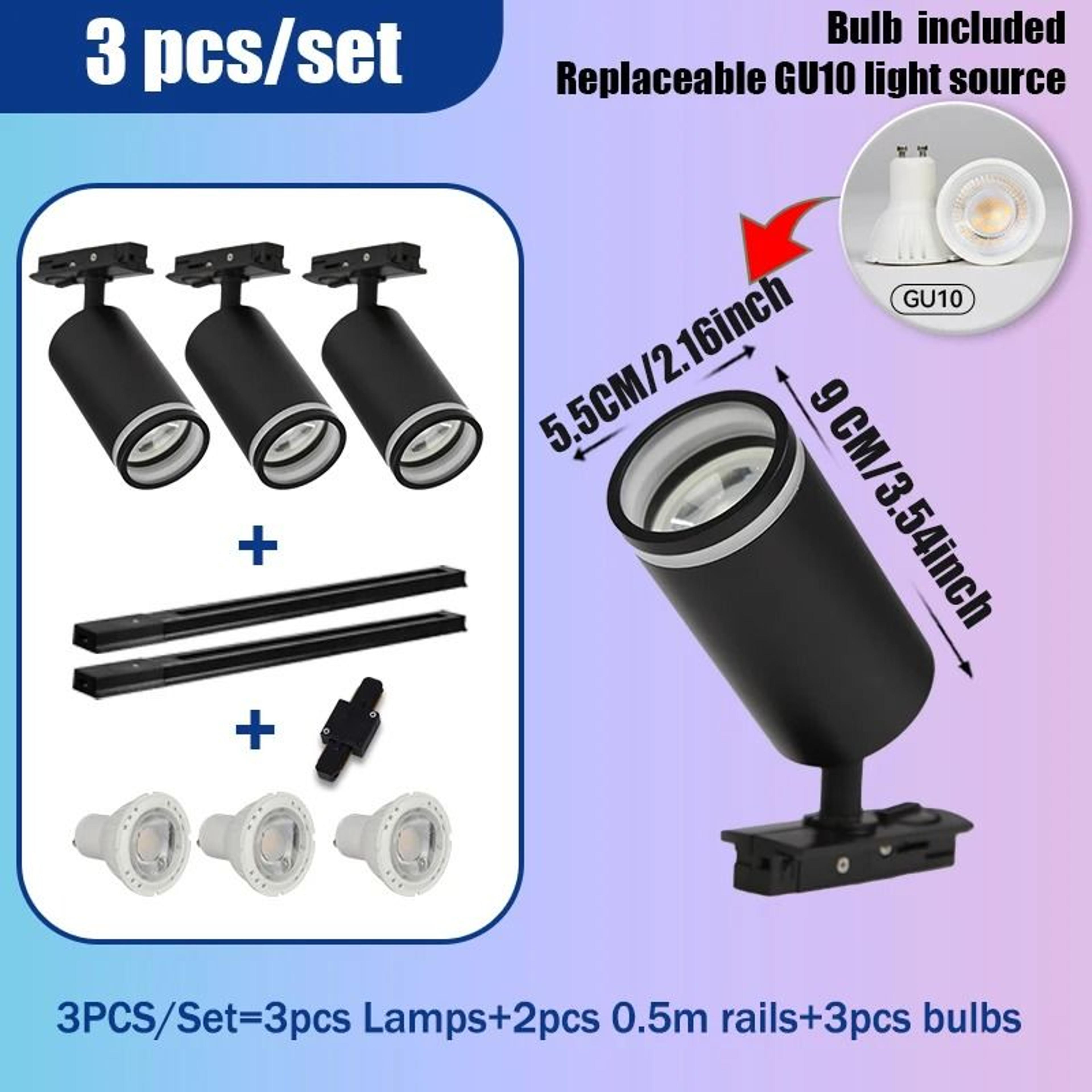 LED Track Spotlight 110V For Modern Home And Shop Lighting 5