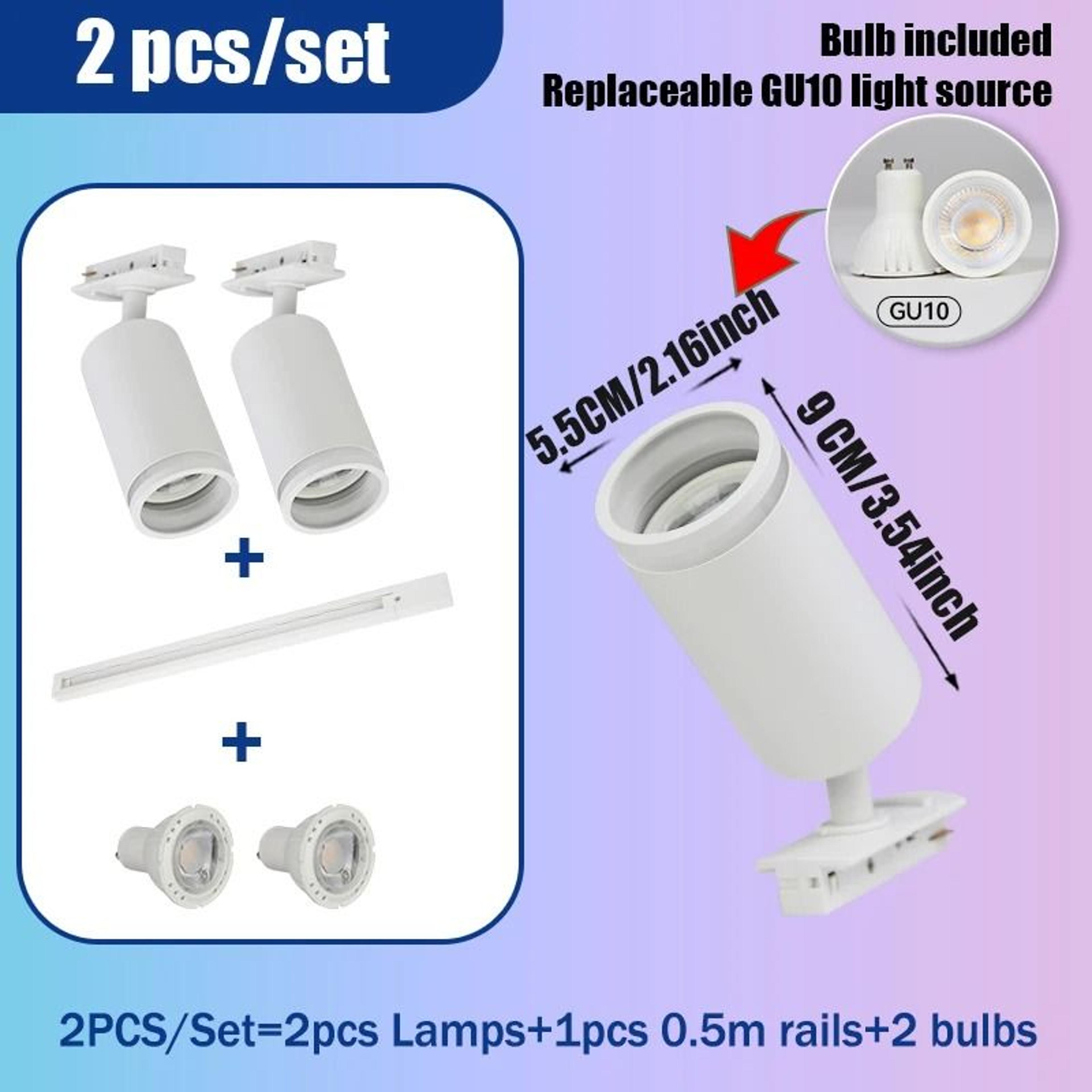 LED Track Spotlight 110V For Modern Home And Shop Lighting 4