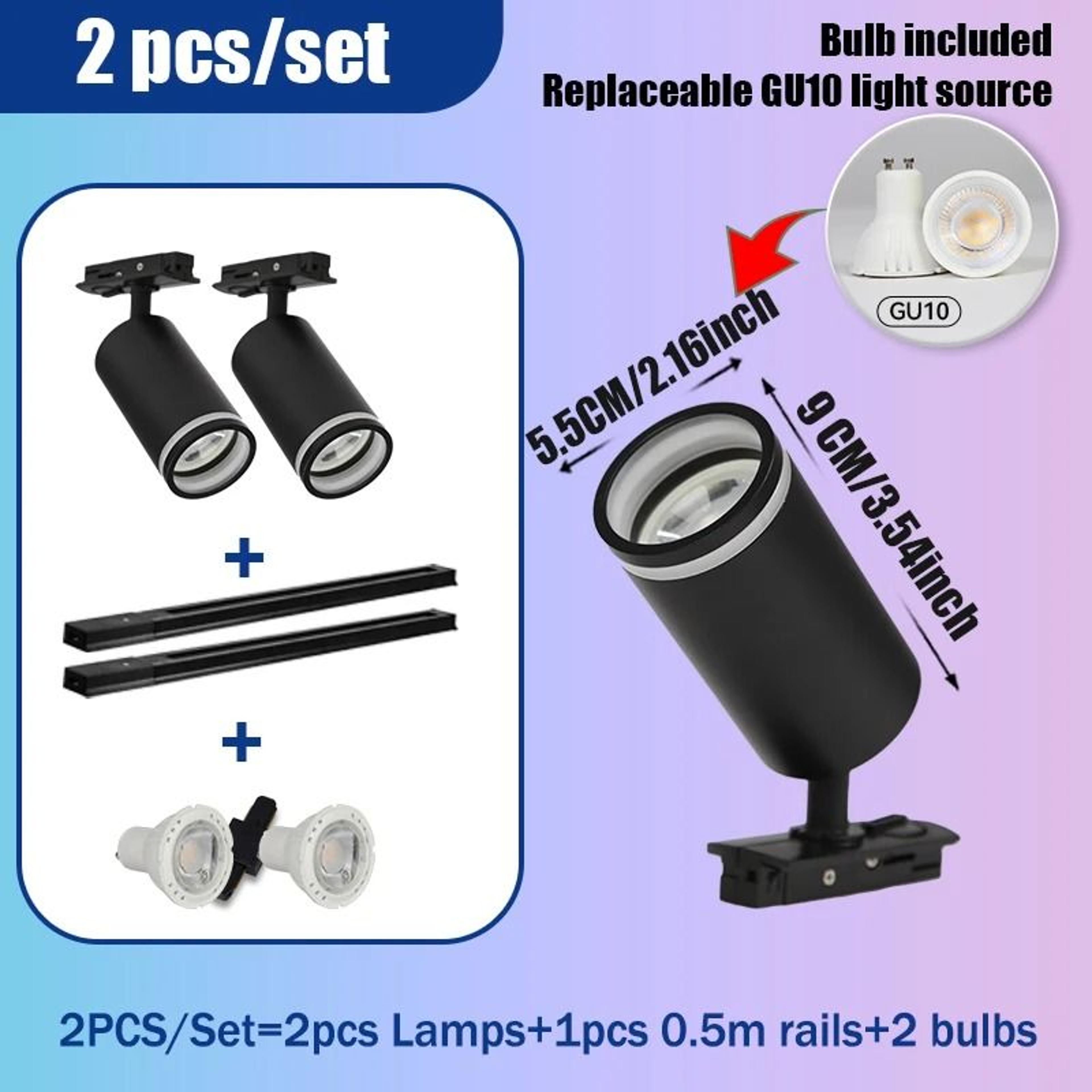 LED Track Spotlight 110V For Modern Home And Shop Lighting 3