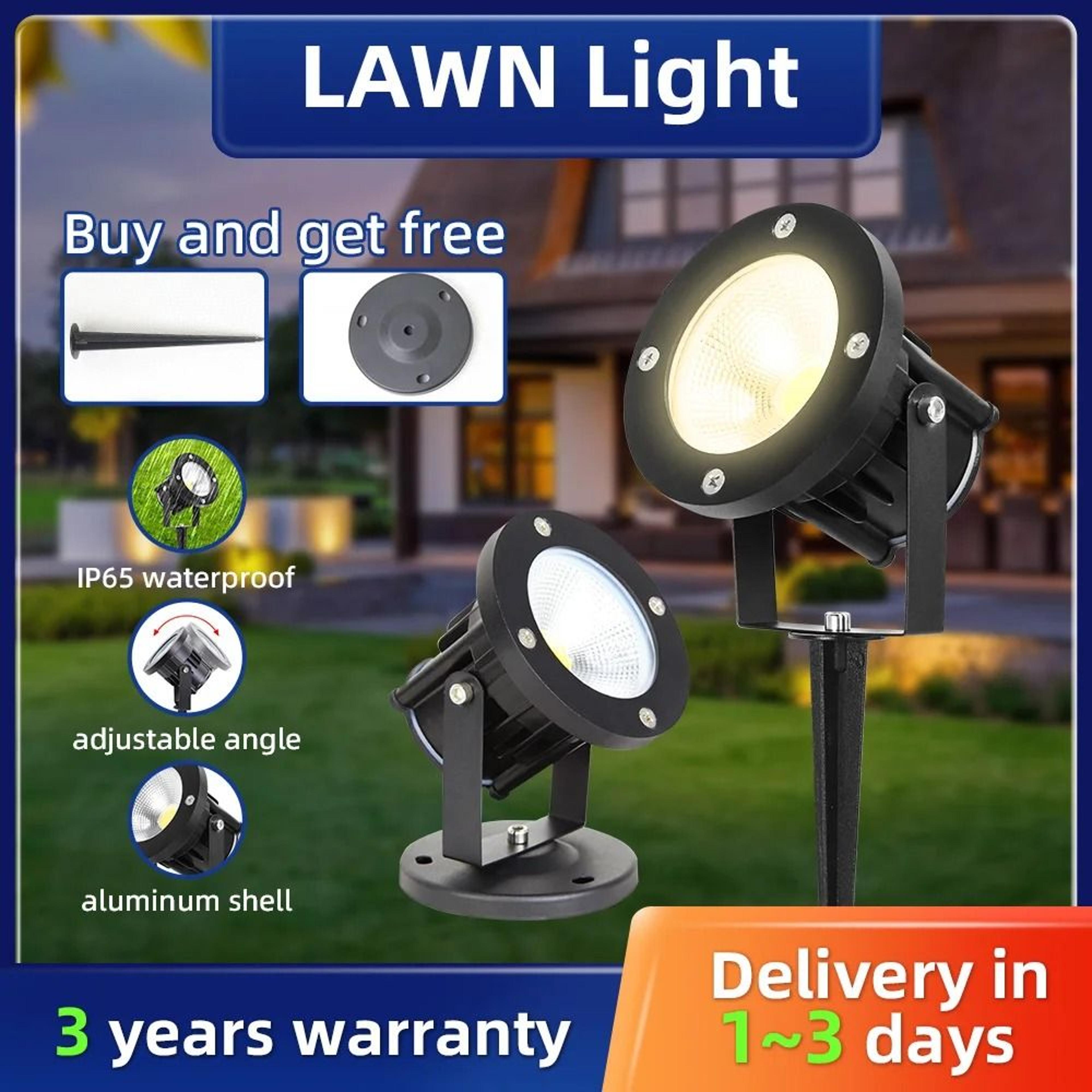 Waterproof LED Garden Spotlight For Outdoor Pathway And Landscape Lighting 6