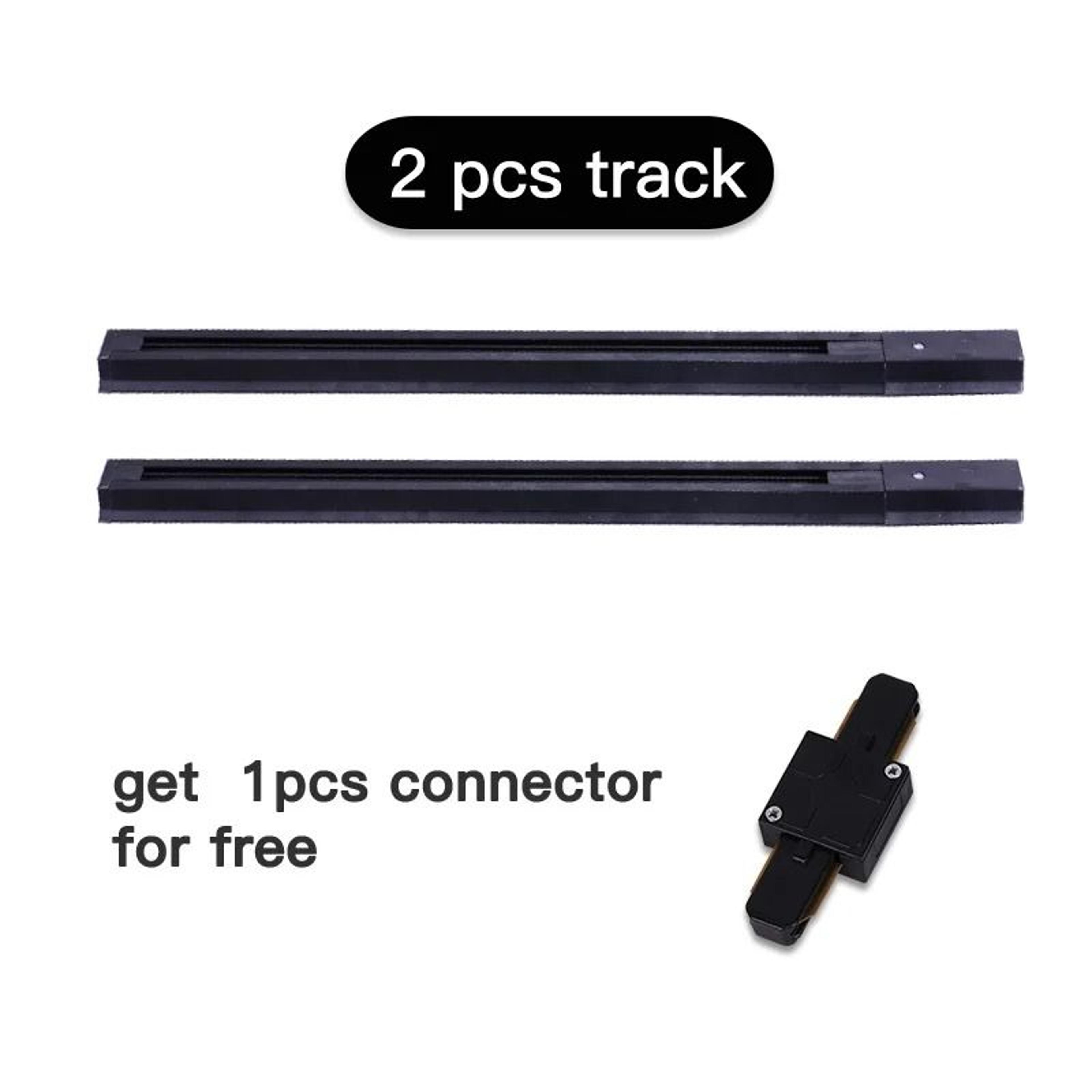 05M 1M LED Track Light Rails With Straight And L Shape Connectors 7