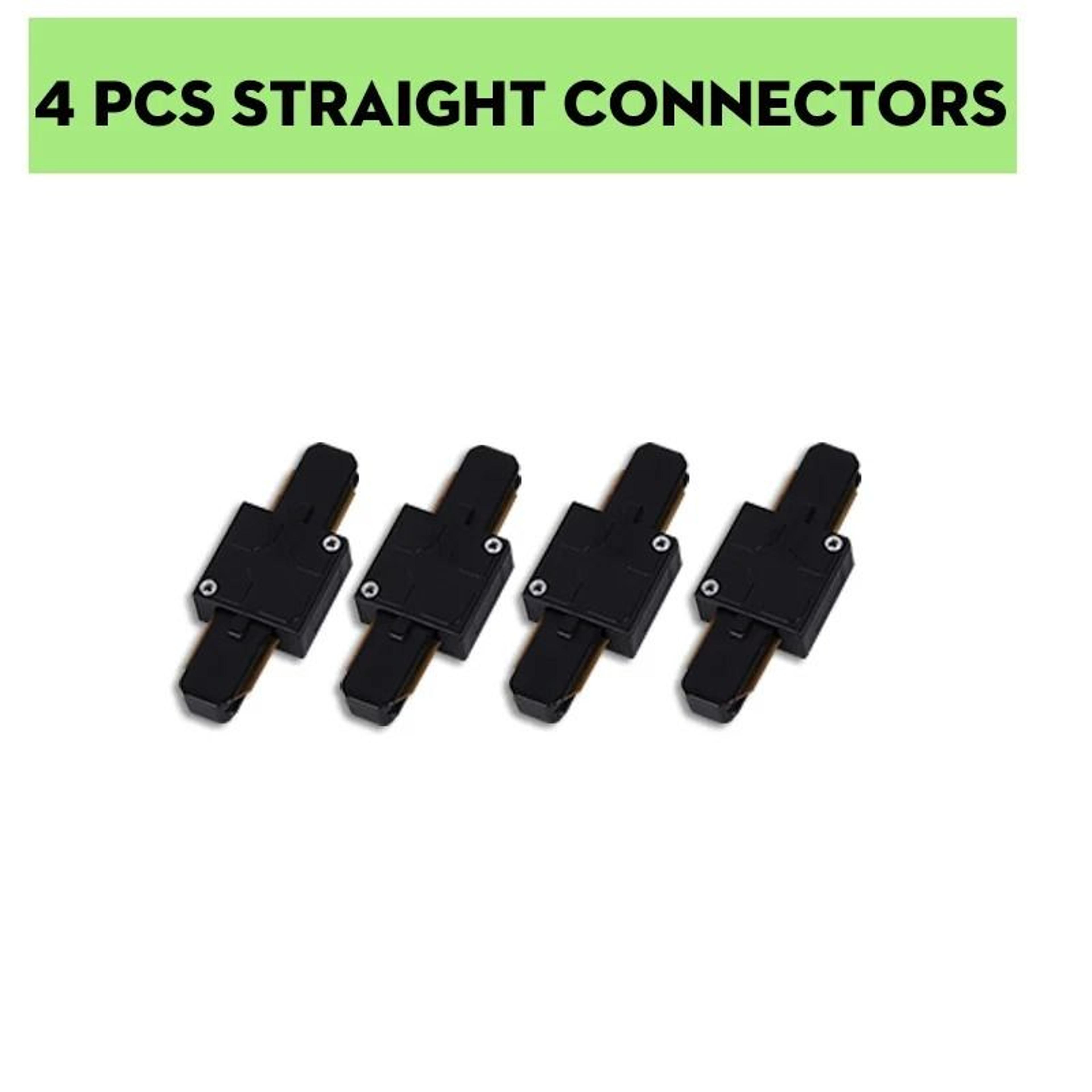 05M 1M LED Track Light Rails With Straight And L Shape Connectors 1