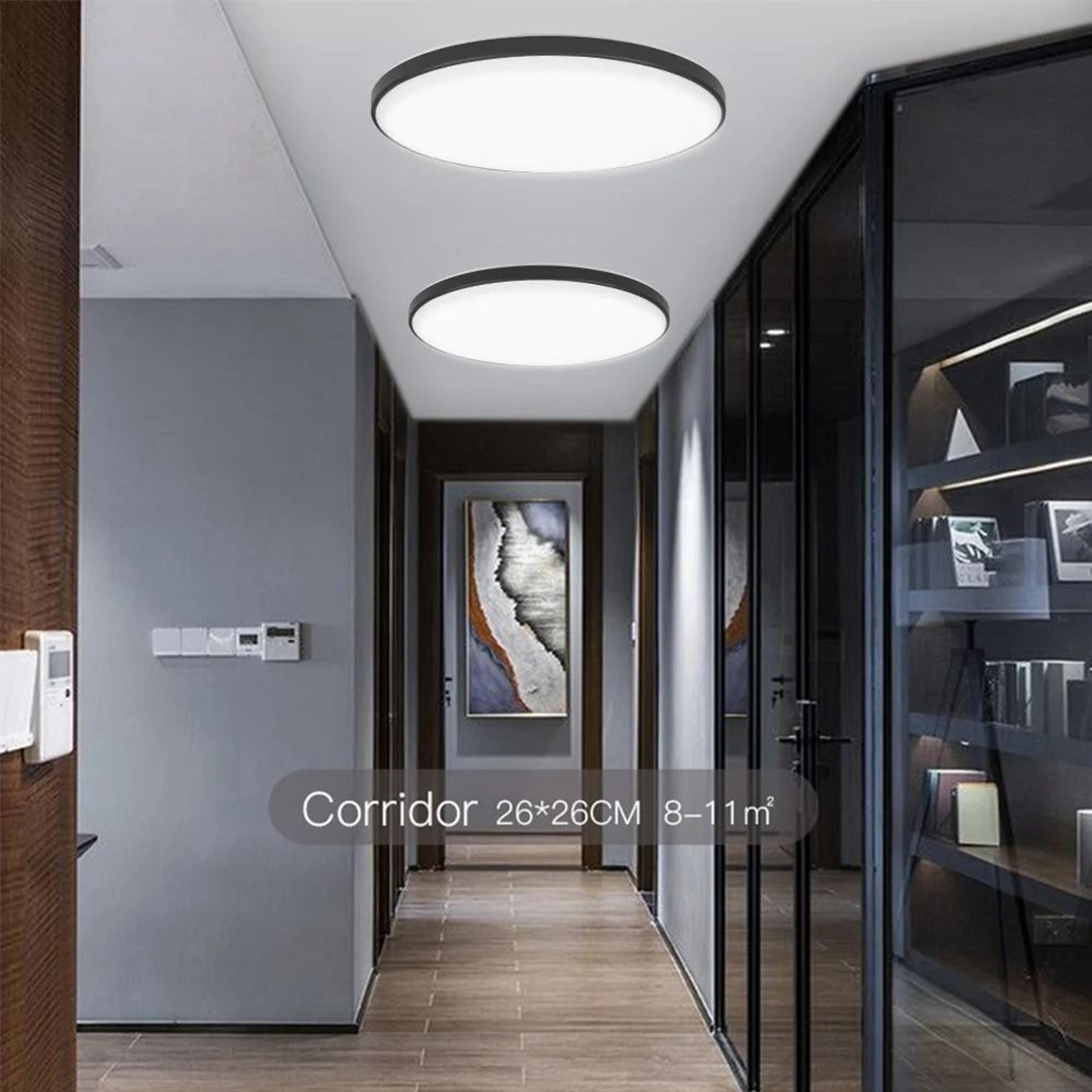 30W Ultra Thin LED Ceiling Panel Light For Kitchen And Bathroom Lighting 12