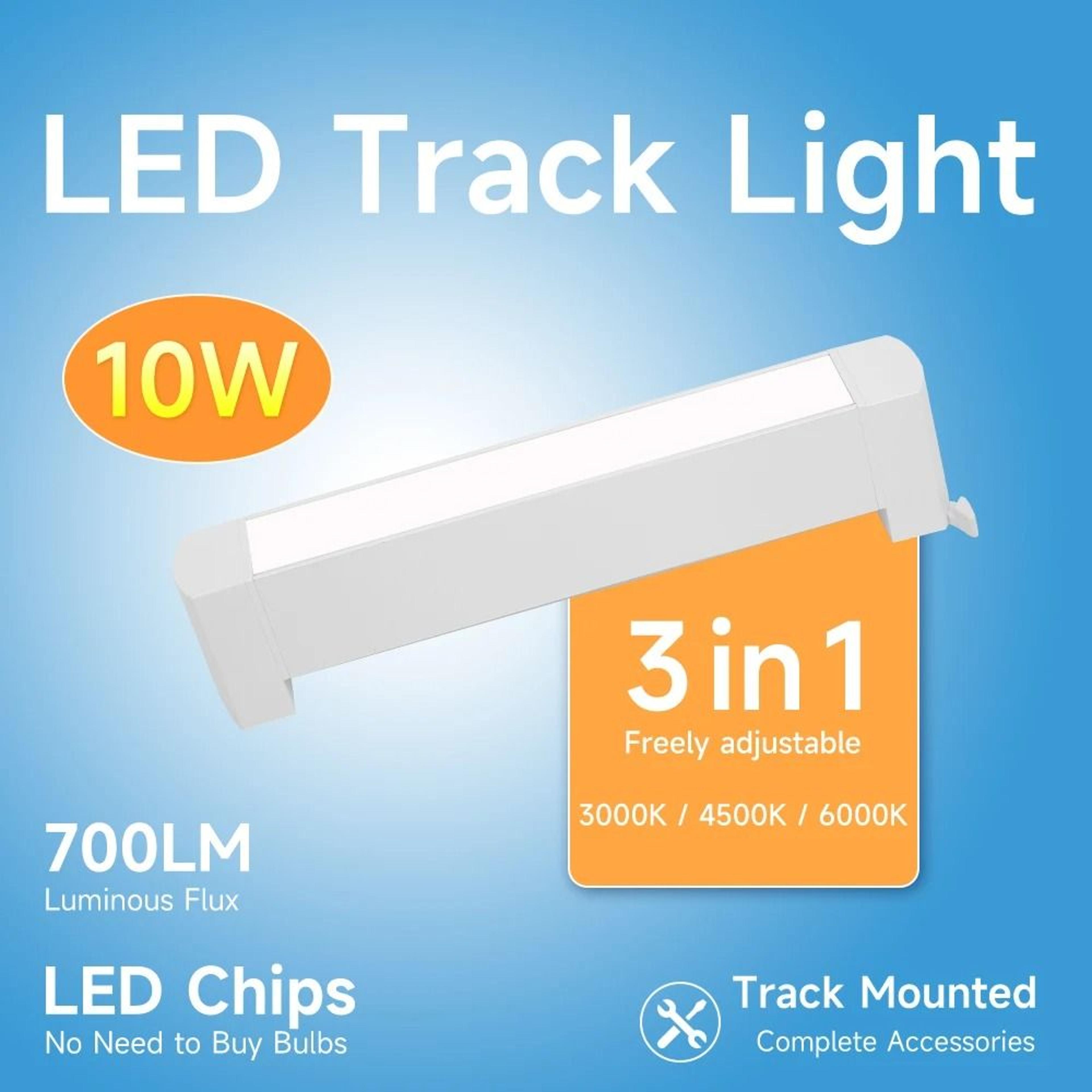 40W LED Track Spotlight 220V For Industrial And Home Lighting 9