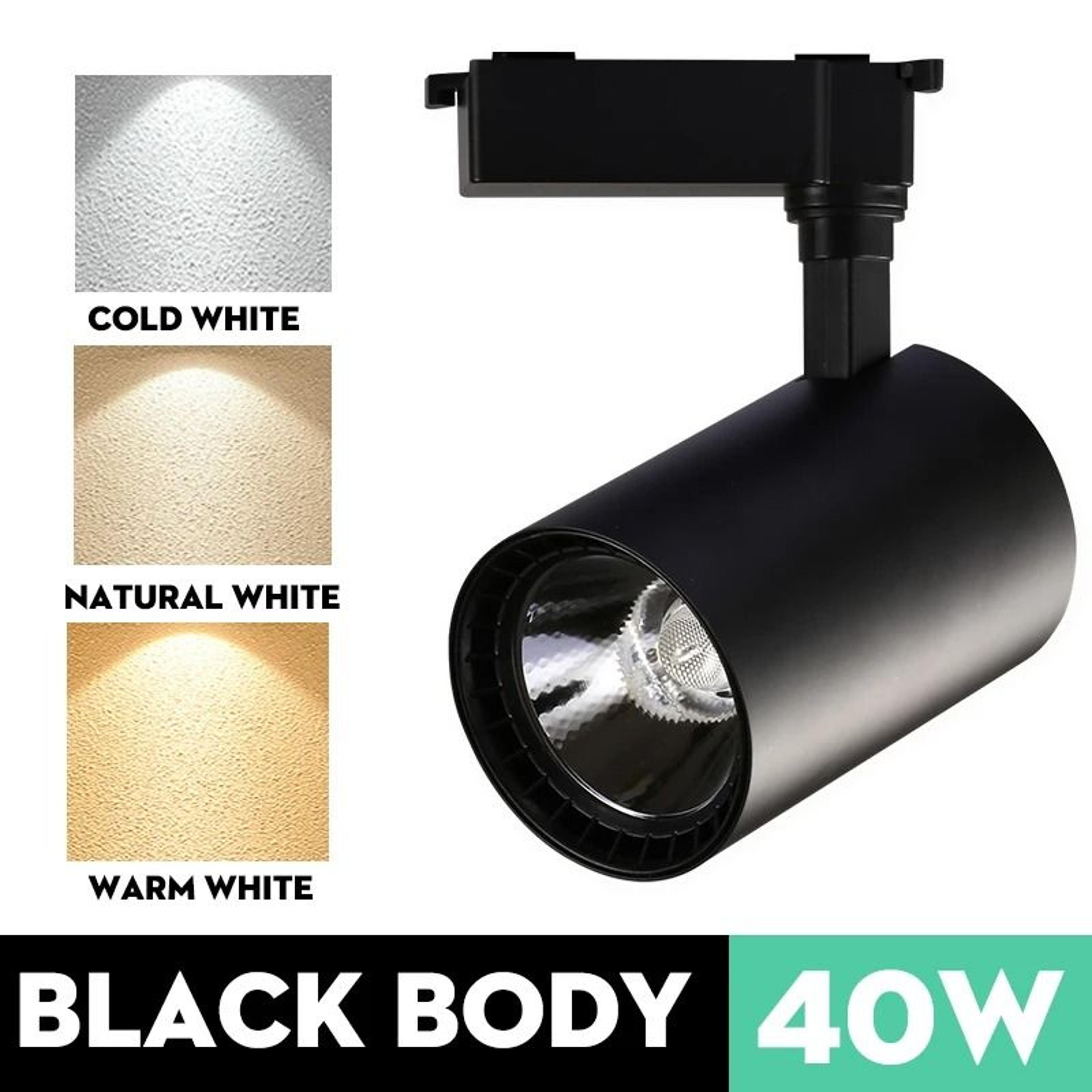 40W LED Track Spotlight 220V For Industrial And Home Lighting 4