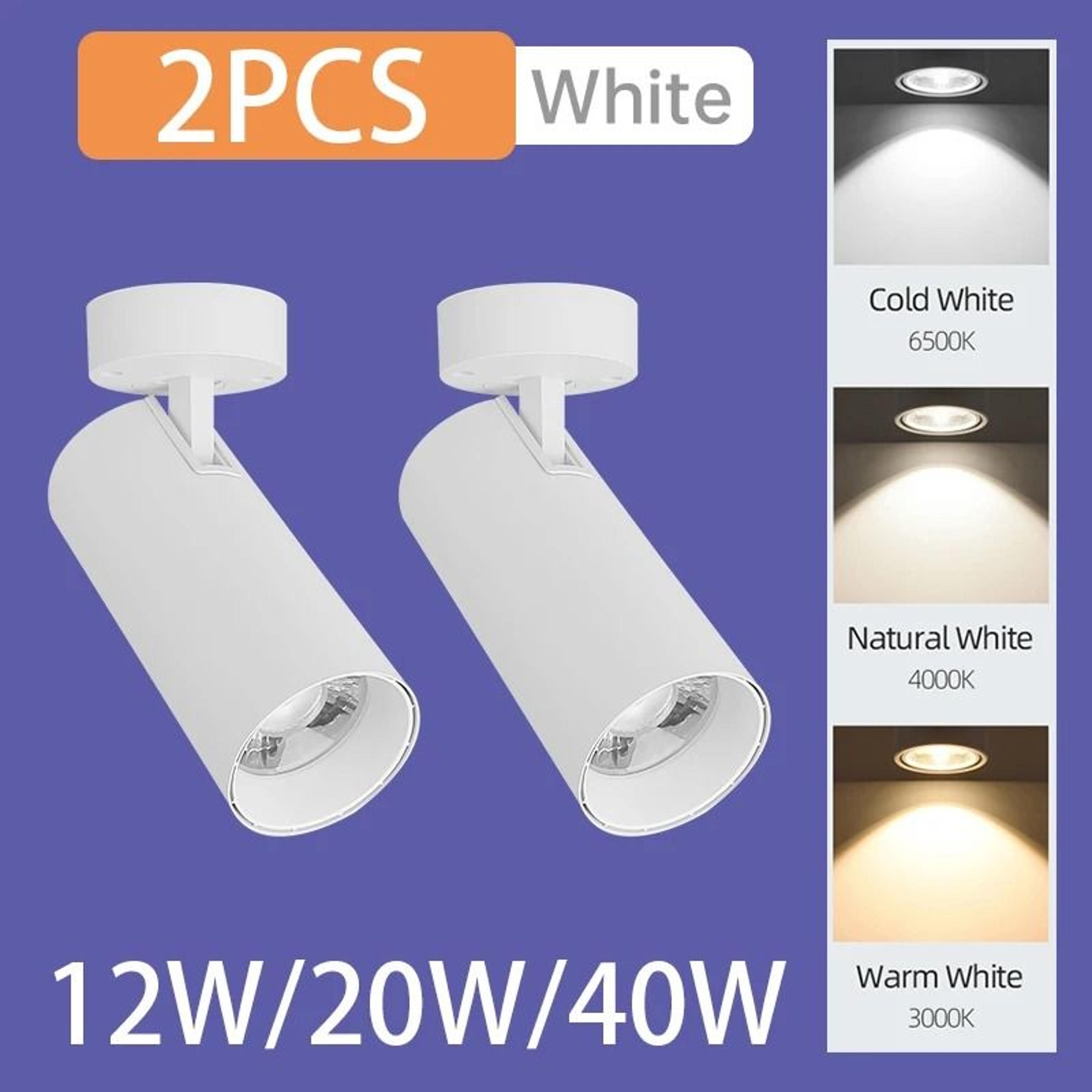 Tricolor LED Ceiling Spotlight 85265V Surface Mounted Downlight 4