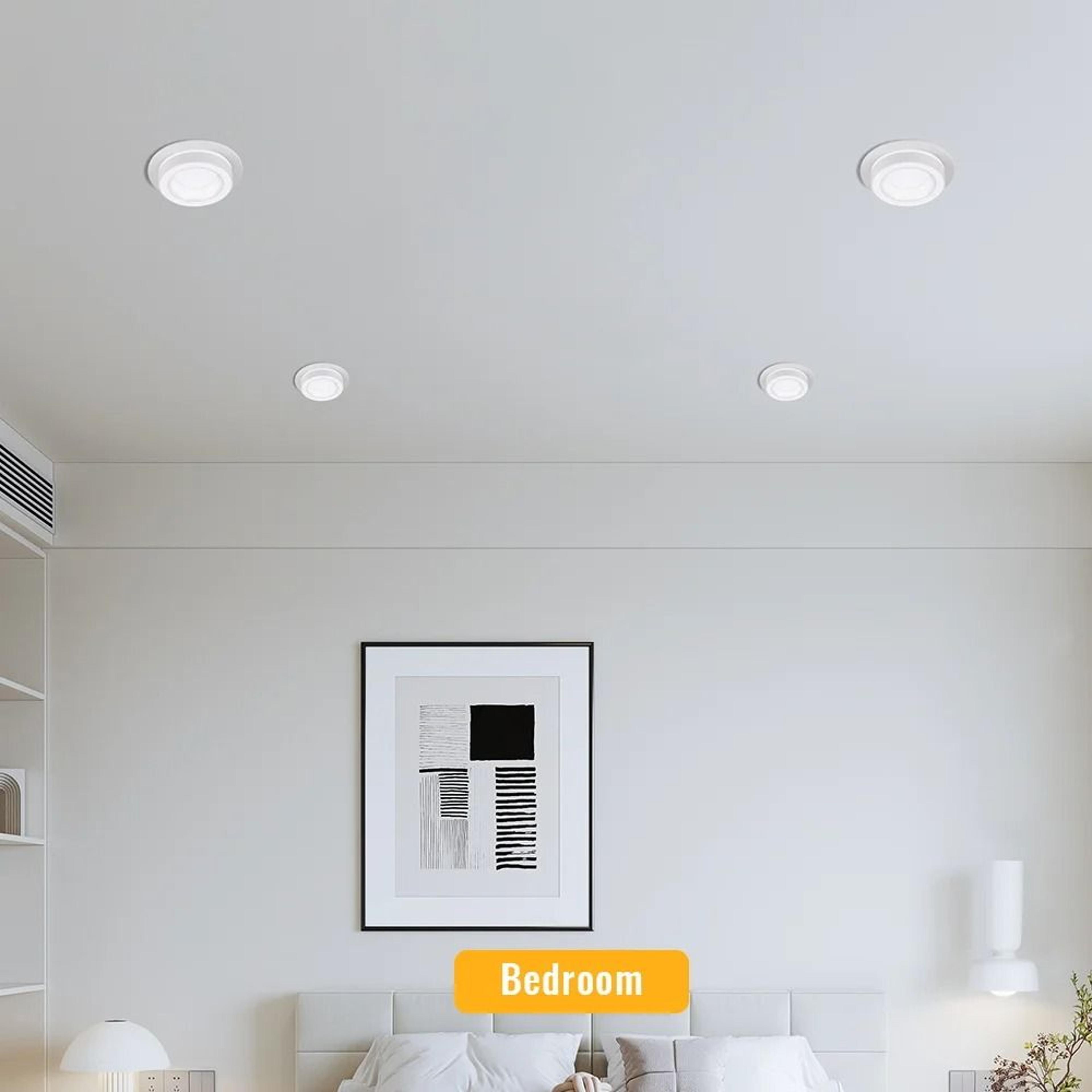GX53 Recessed LED Ceiling Downlight With Dimmable Lighting For Modern Homes 6