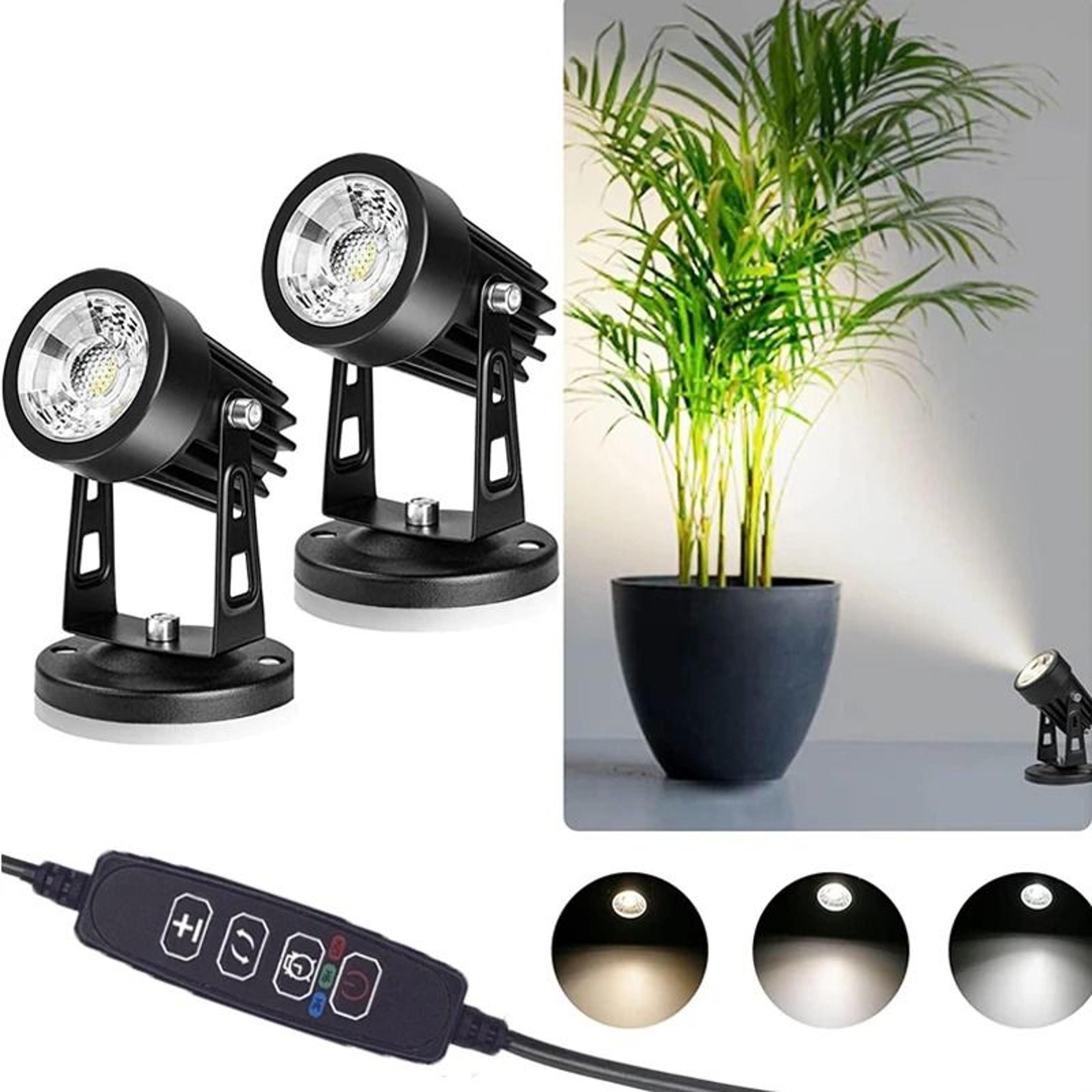 5W Dimmable LED Plant Uplight Spotlight For Indoor Accent Lighting 7