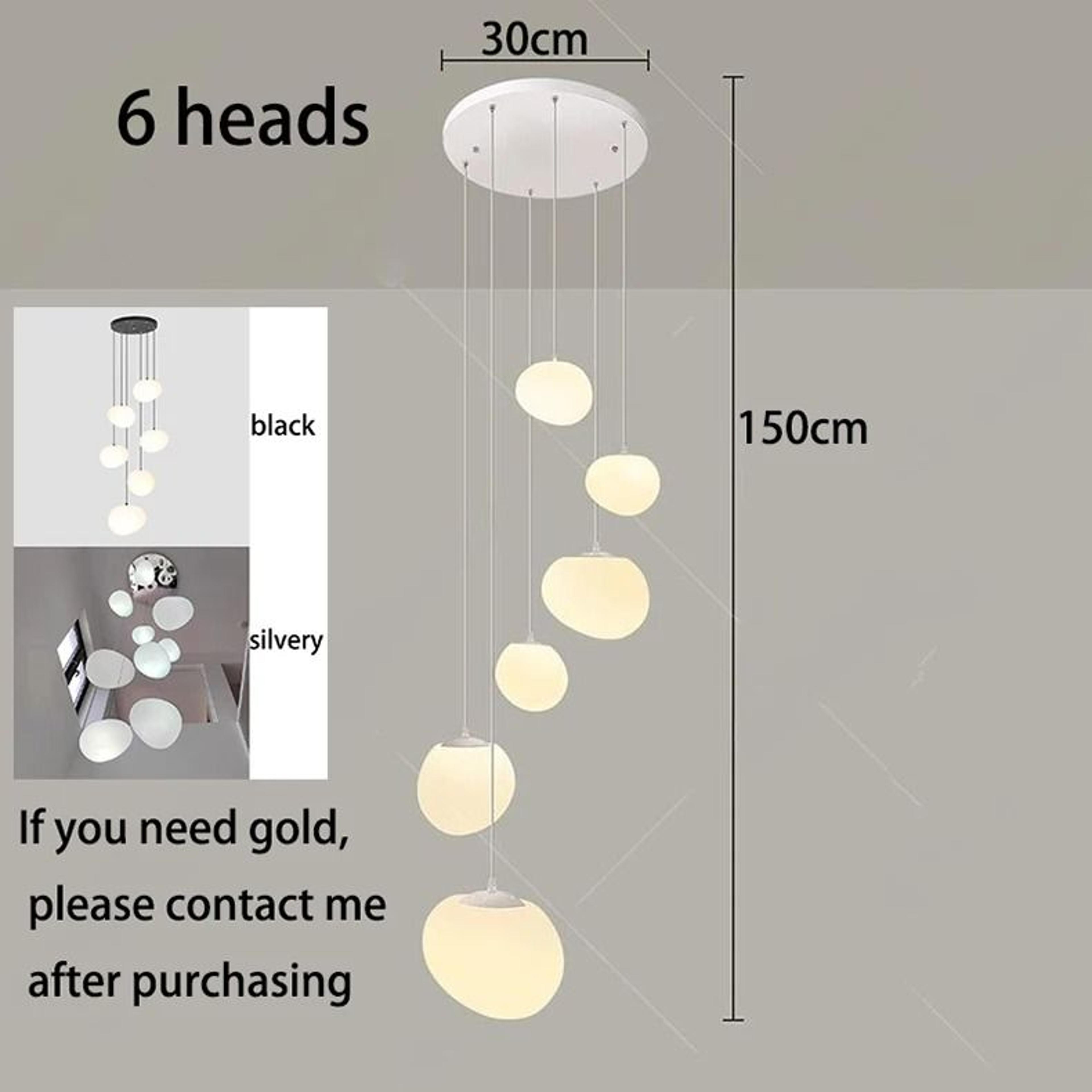 Modern Luxury Staircase Chandelier For Elegant Living Room And Dining Room Lighting 1