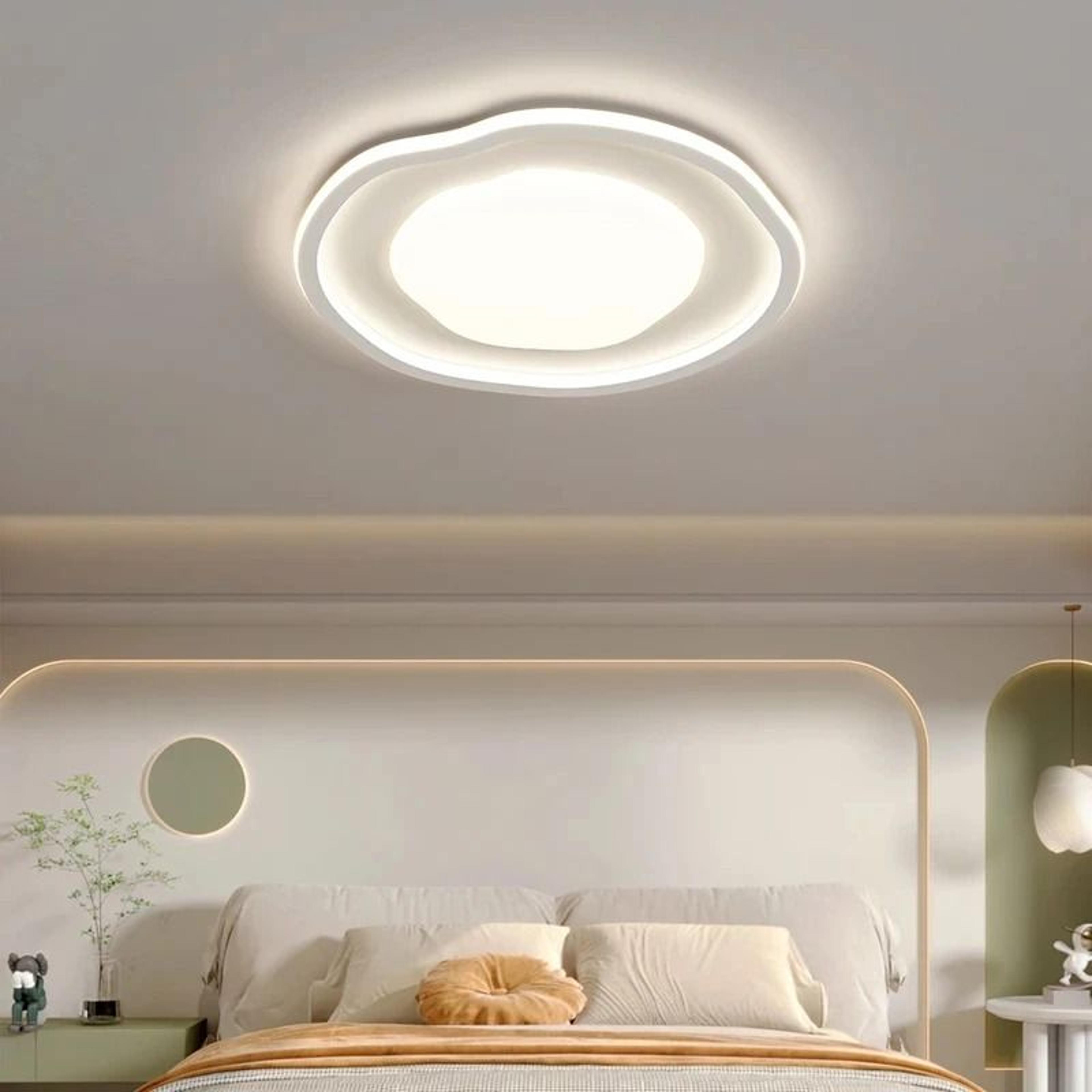 Modern Nordic Ultra Thin LED Ceiling Light For Living Room And Bedroom Decor 10