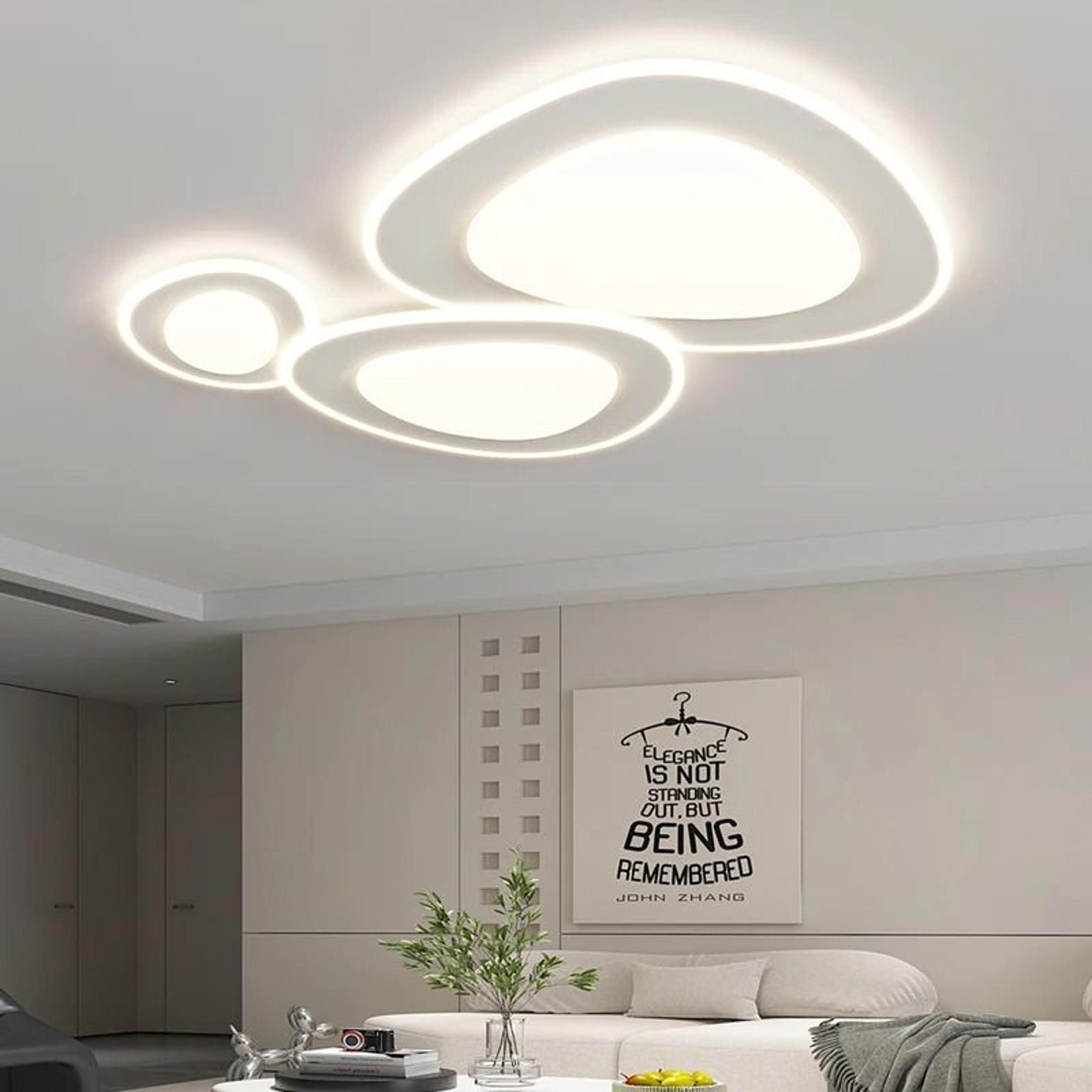 Modern Nordic Ultra Thin LED Ceiling Light For Living Room And Bedroom Decor 15