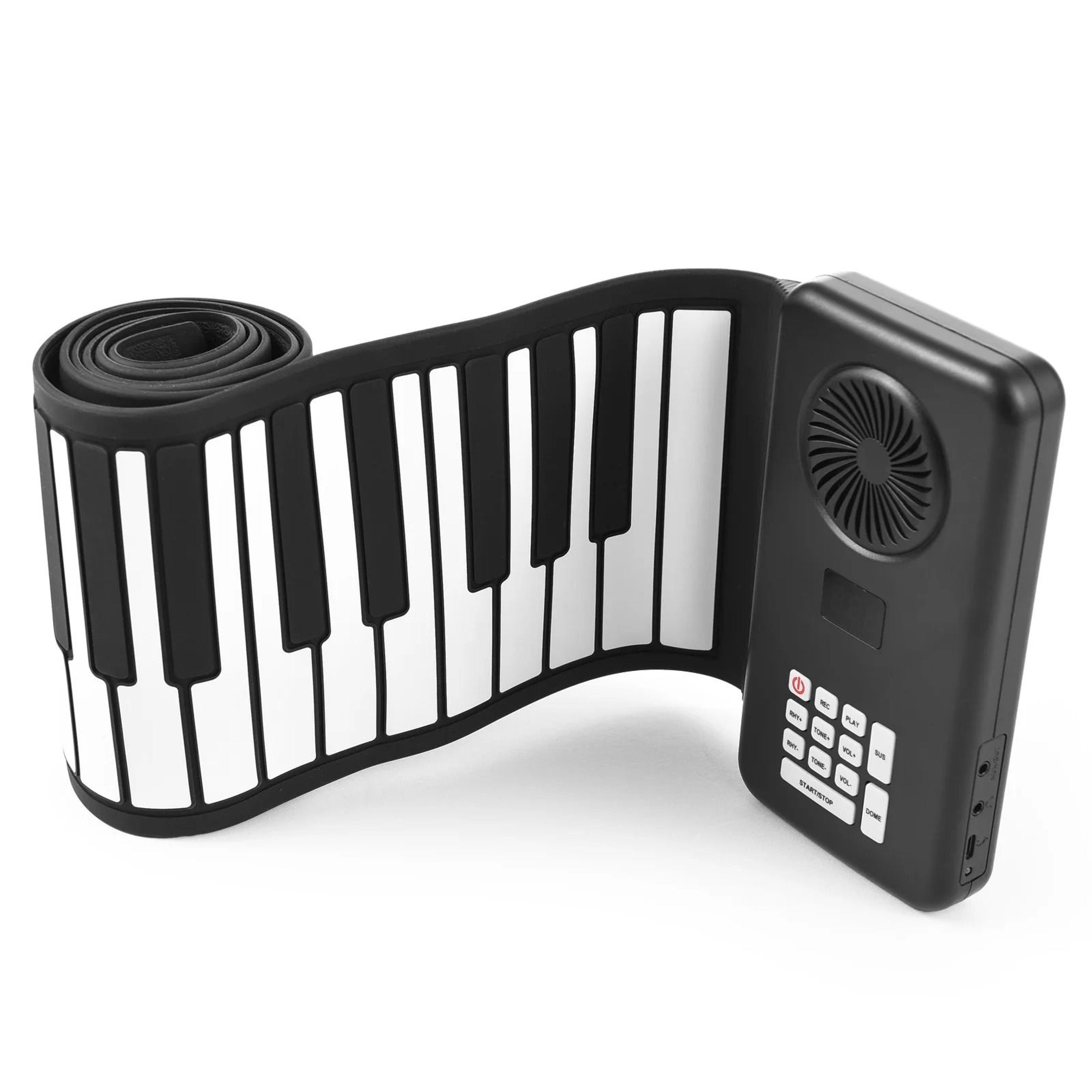 88 Key Portable Roll Up Piano Keyboard For Home Practice And Travel 4