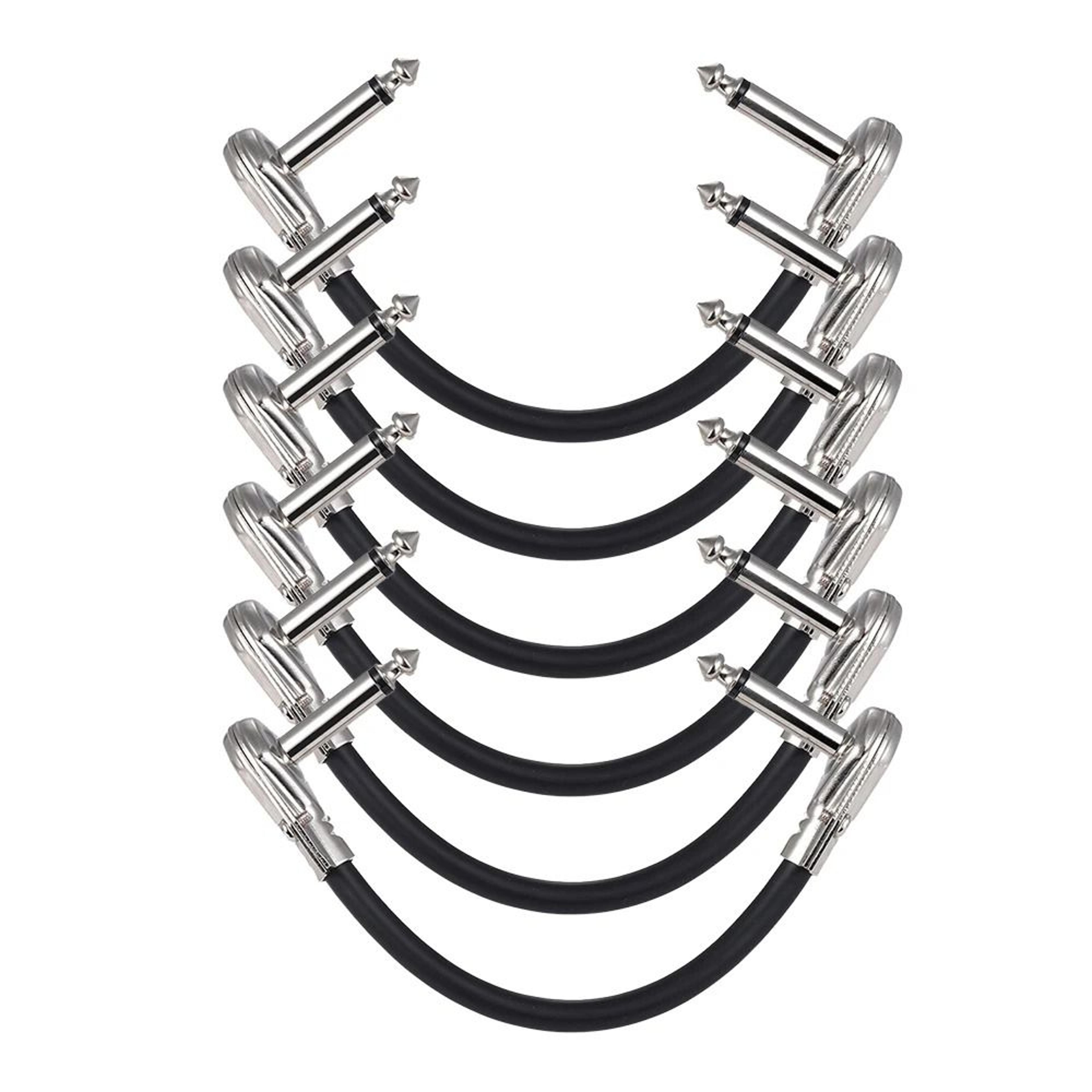 30cm Guitar Effects Pedal Patch Cable With 14 Inch Connectors 6