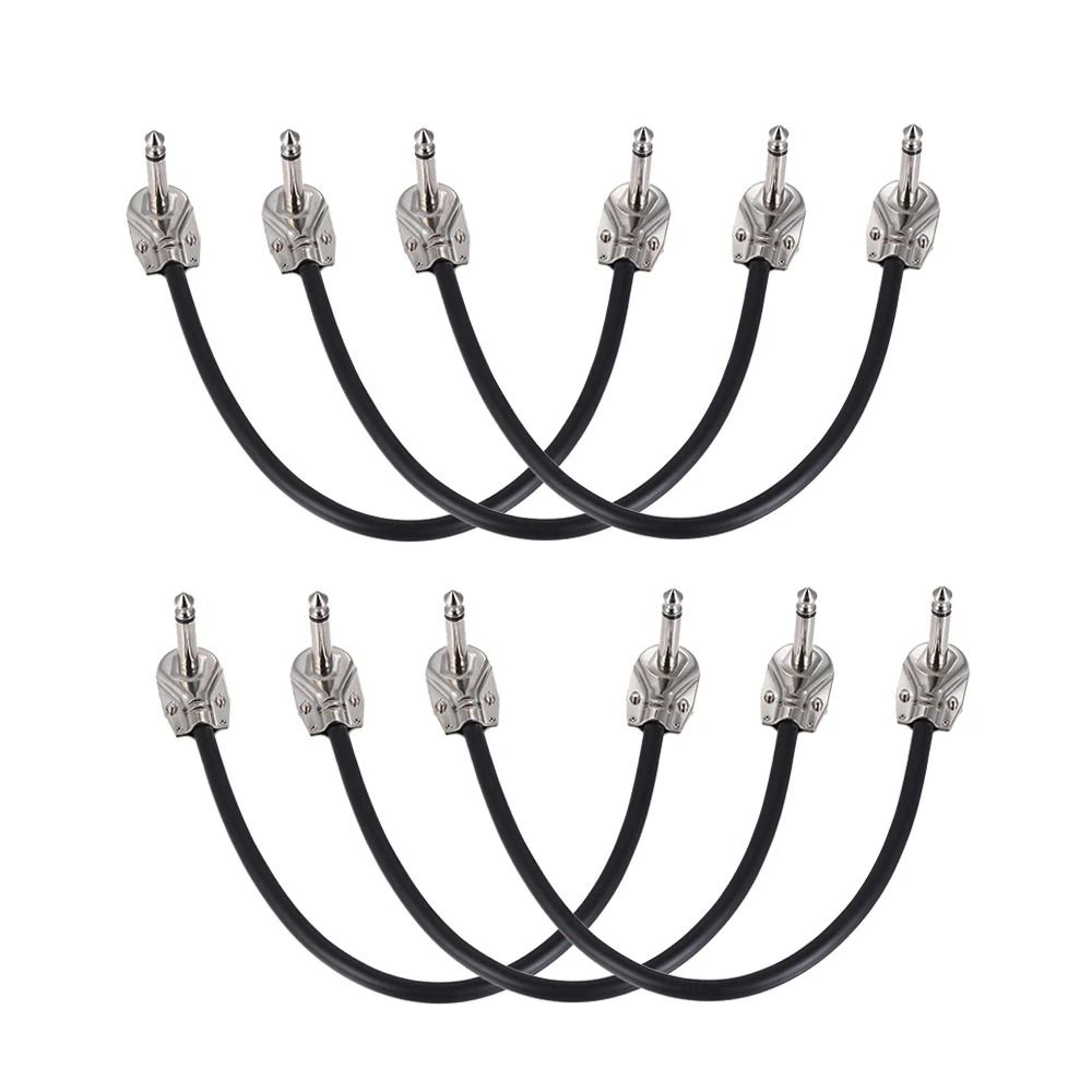 30cm Guitar Effects Pedal Patch Cable With 14 Inch Connectors 9