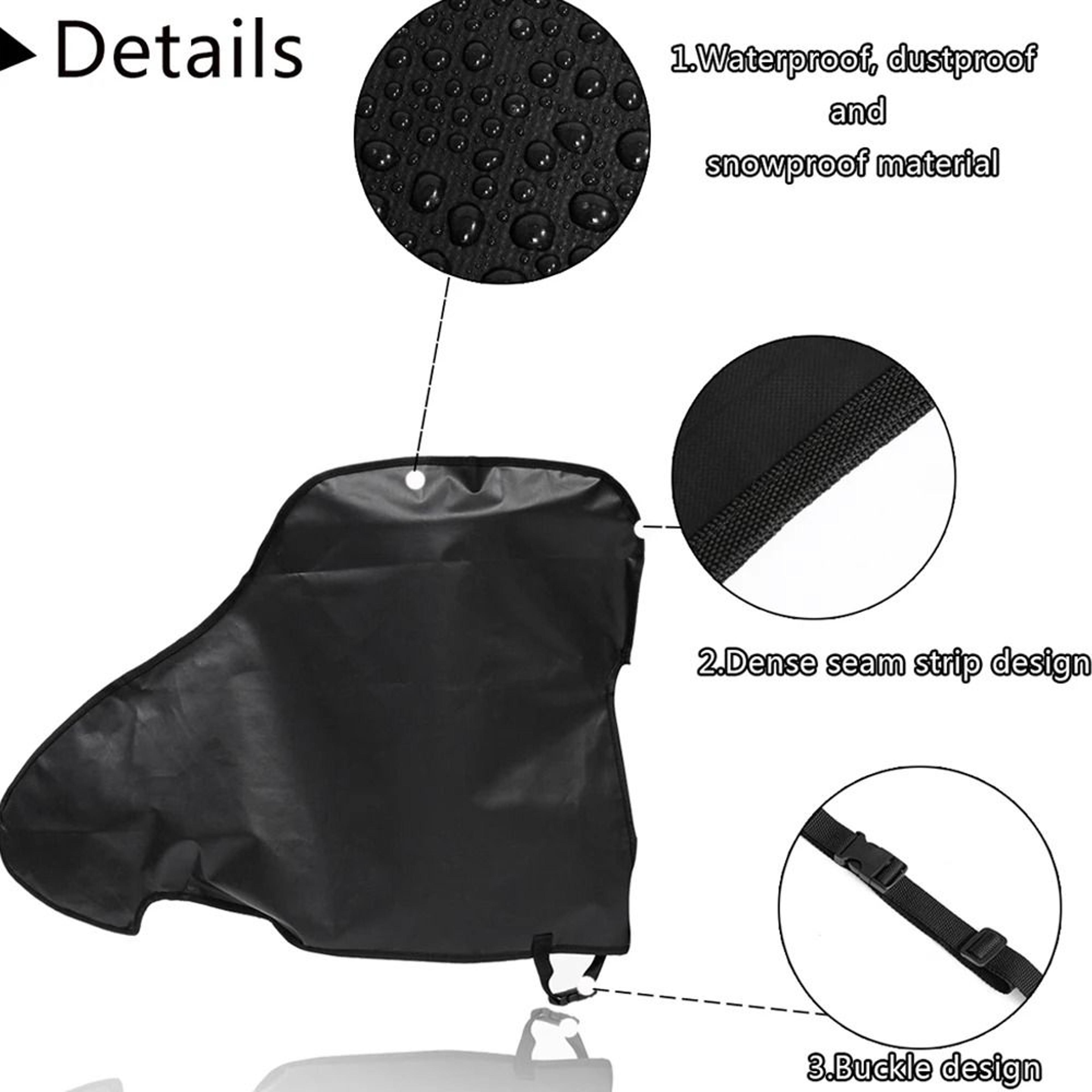 Waterproof PVC Caravan Hitch Cover For Trailer Tow Coupling Protection 2