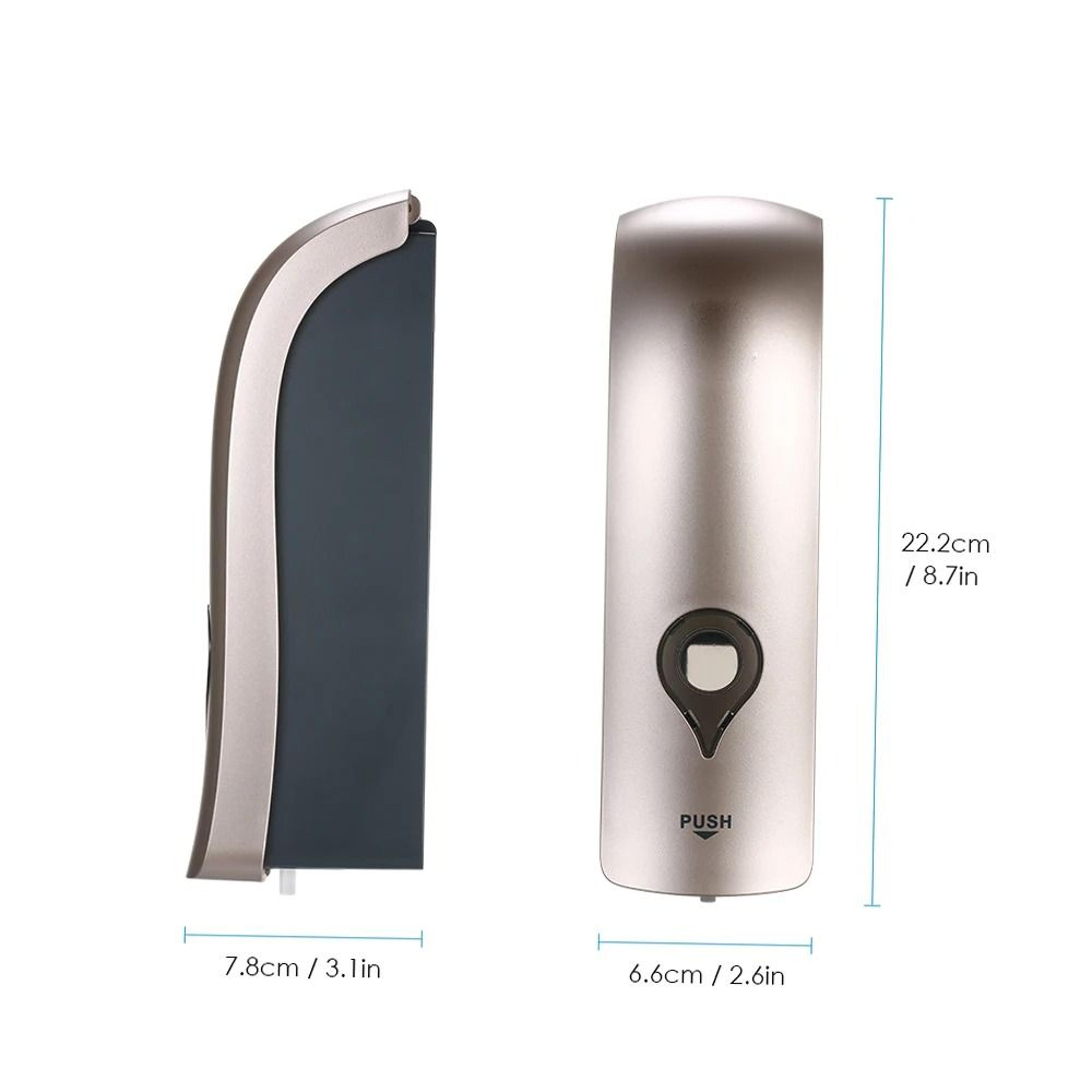 300ml No Drill Wall Mounted Soap Dispenser For Bathroom And Shower 3