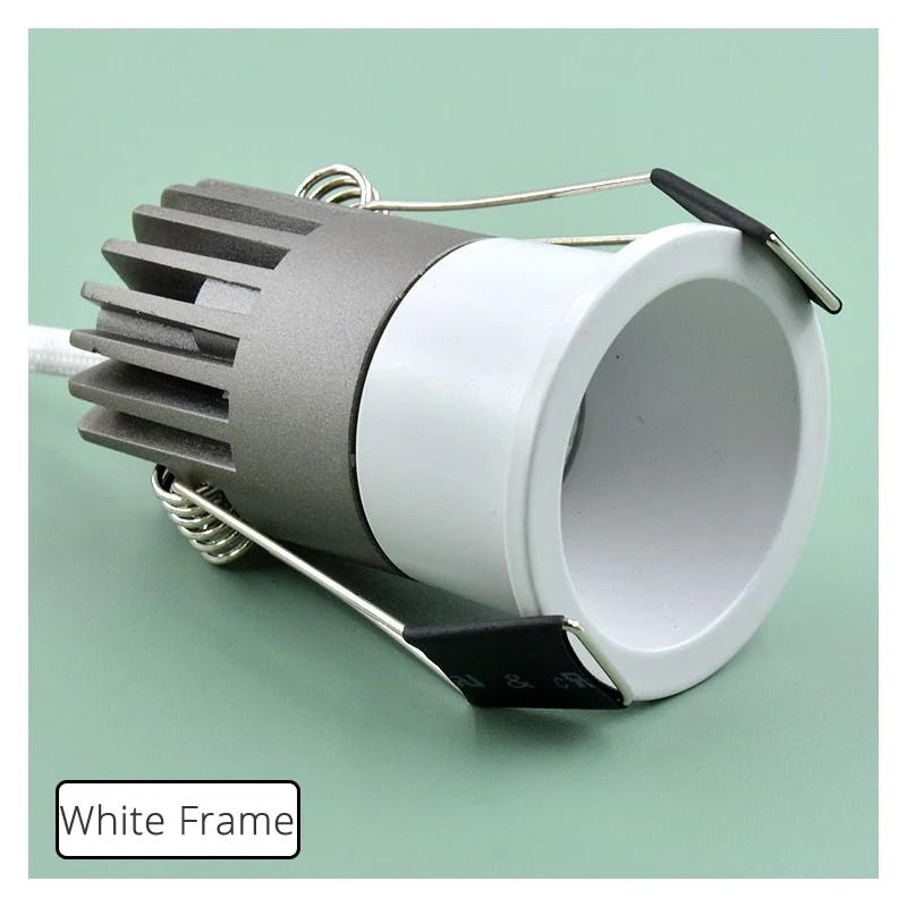 10 Pack Mini Anti Glare COB LED Recessed Downlights 3W 5W 2