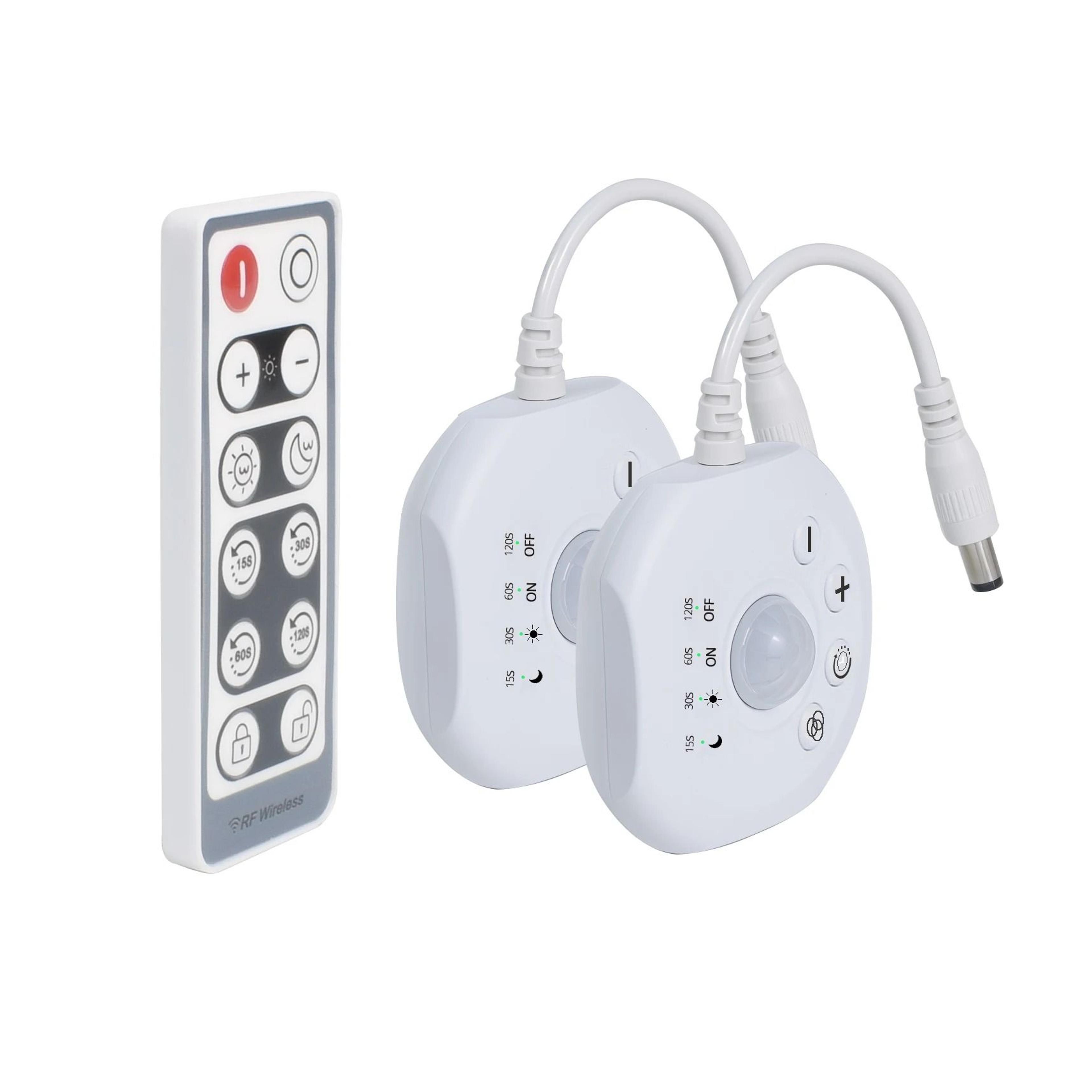 pir motion sensor led strip dimmer with remote control