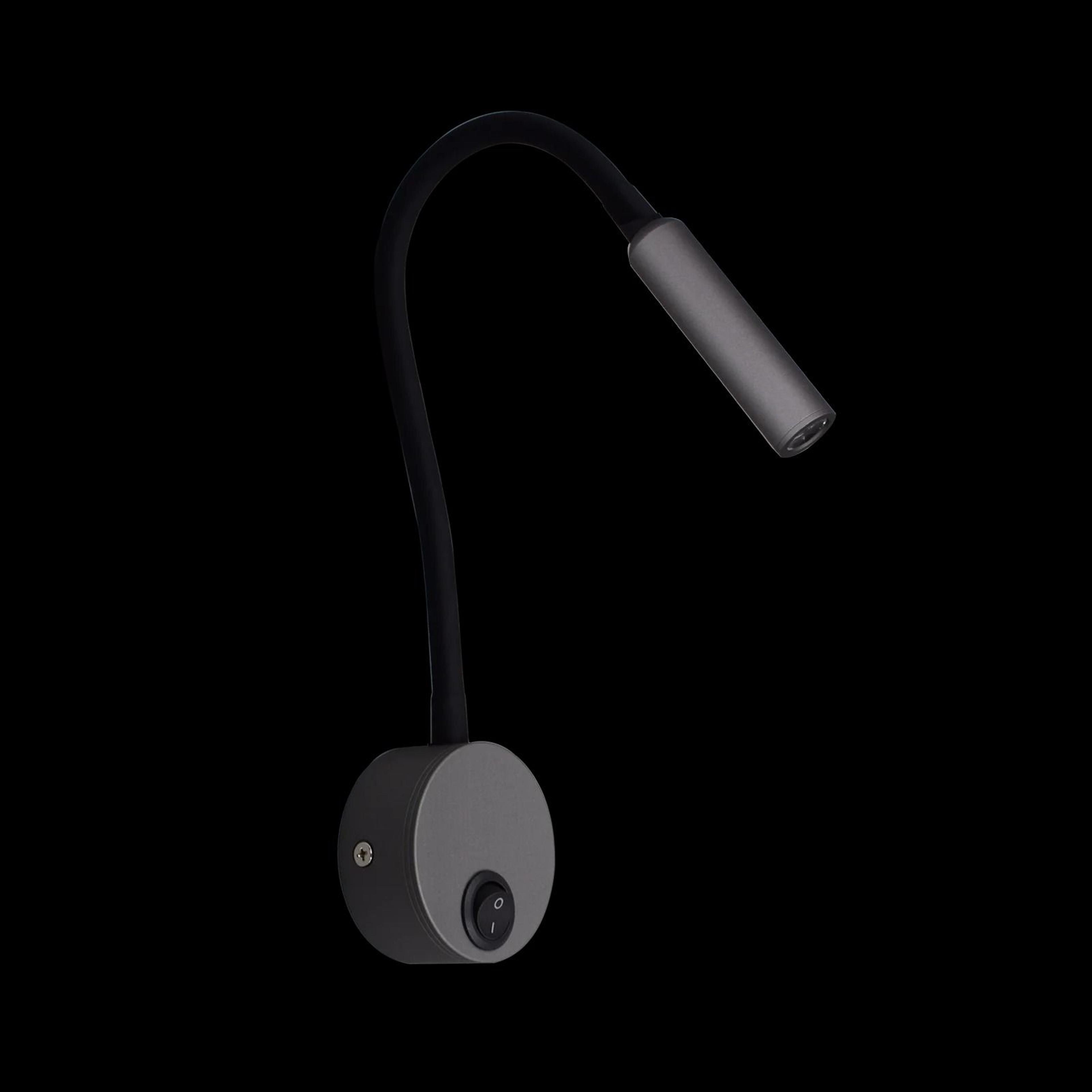 3W Adjustable LED Bedside Reading Wall Lamp Hardwired 6