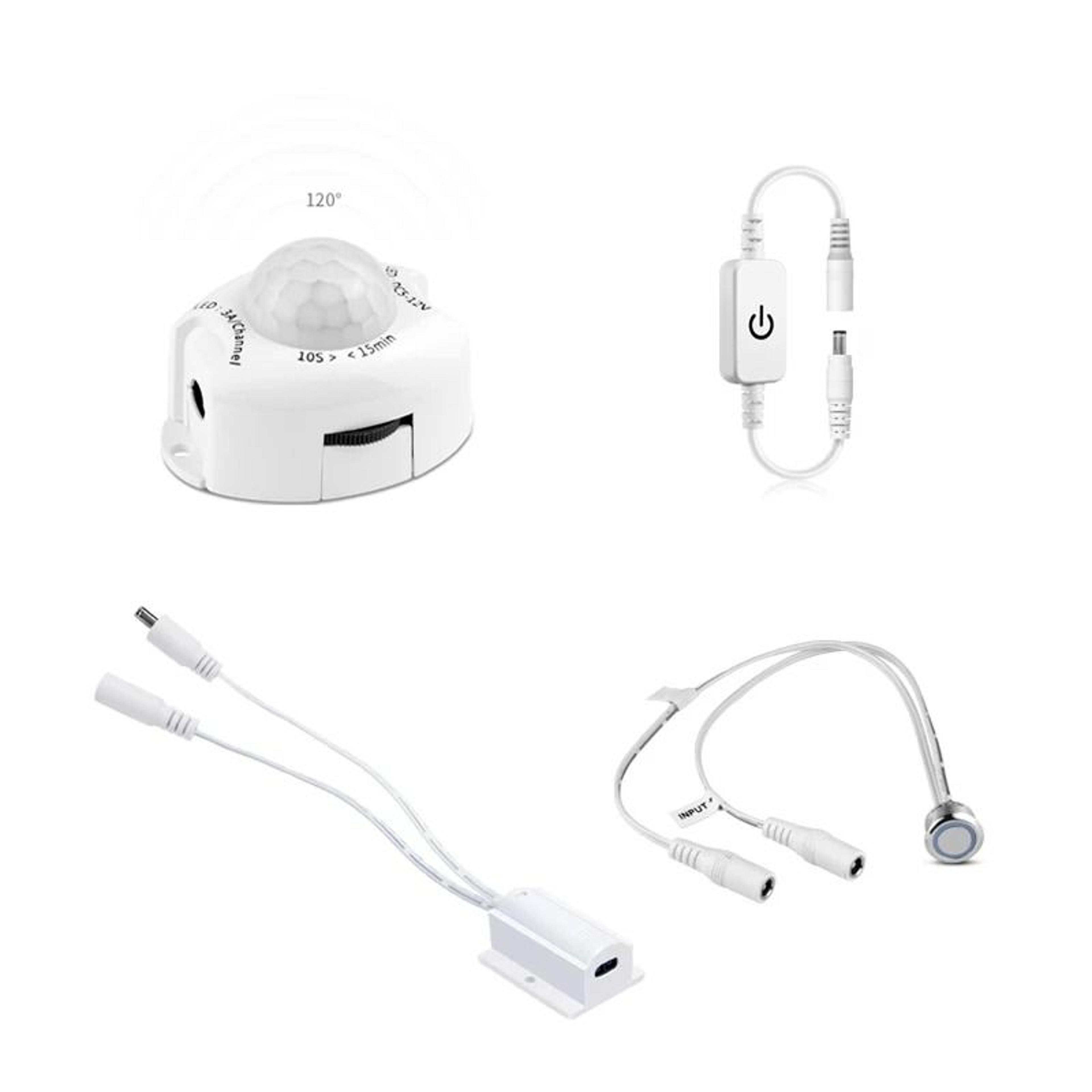 12v led cabinet motion sensor switch with touch dimmer