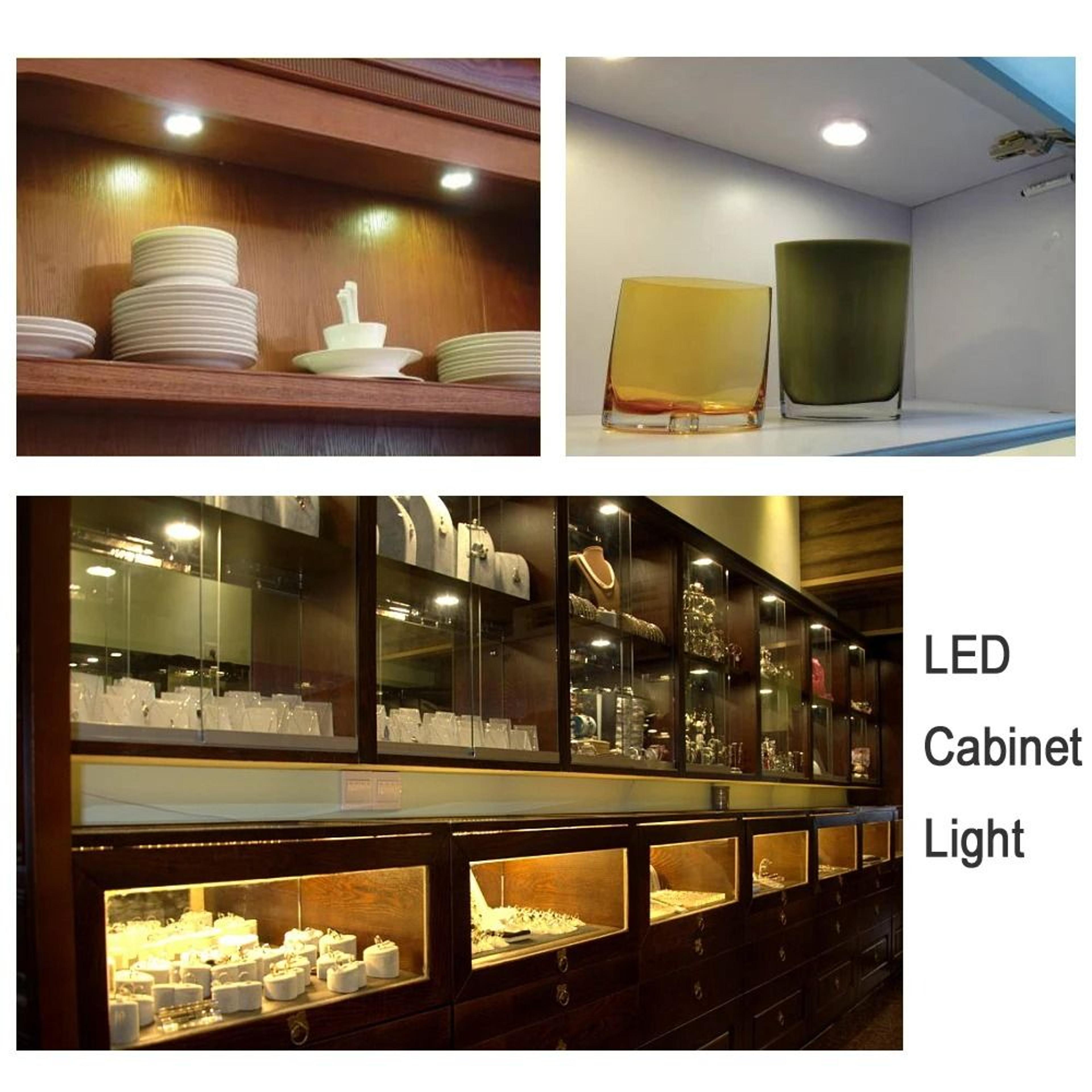6 Pack 3W COB LED Recessed Spotlights With Remote Dimmer 9