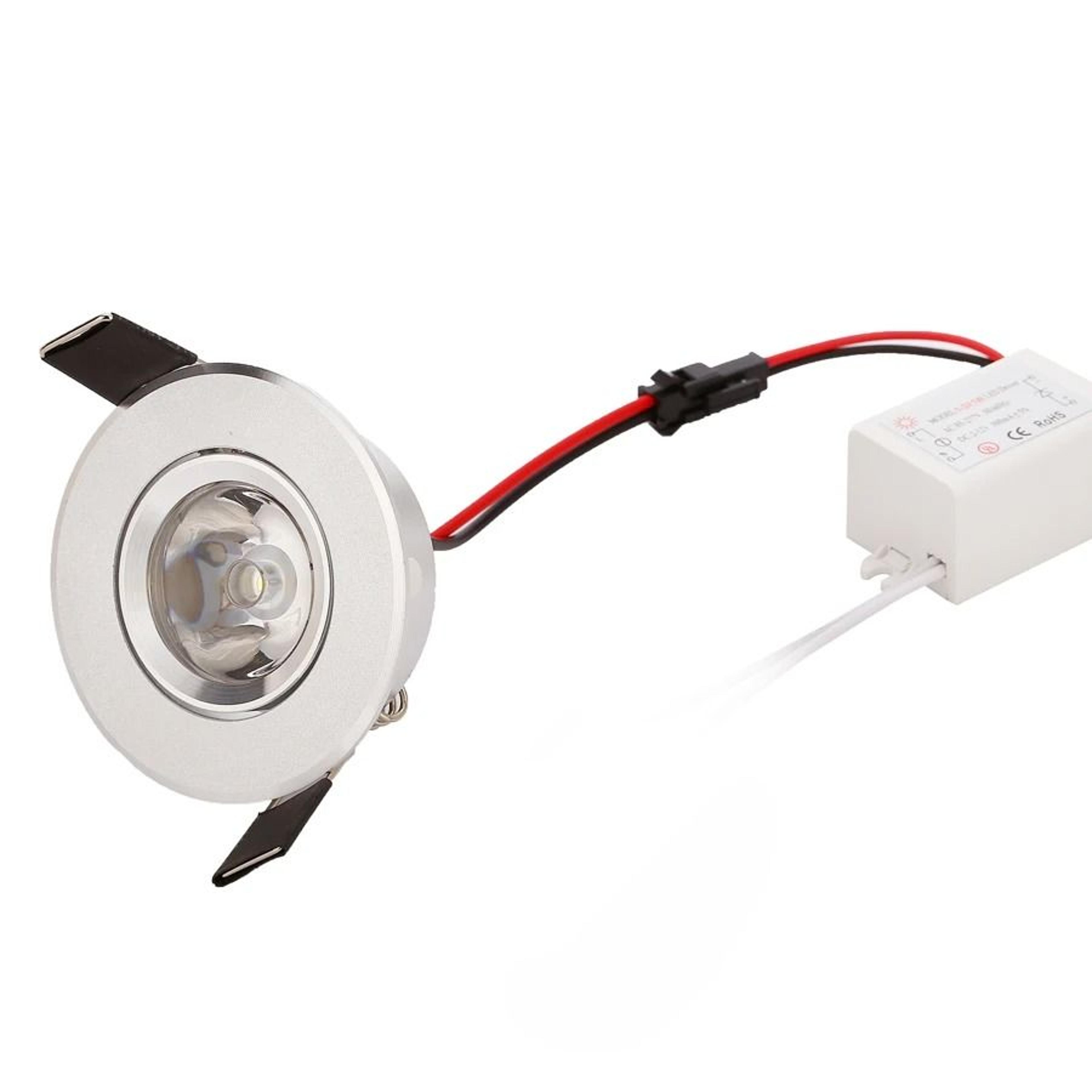 4 Pack Mini Recessed LED Downlights With Driver For Ceiling And Cabinet Lighting 2