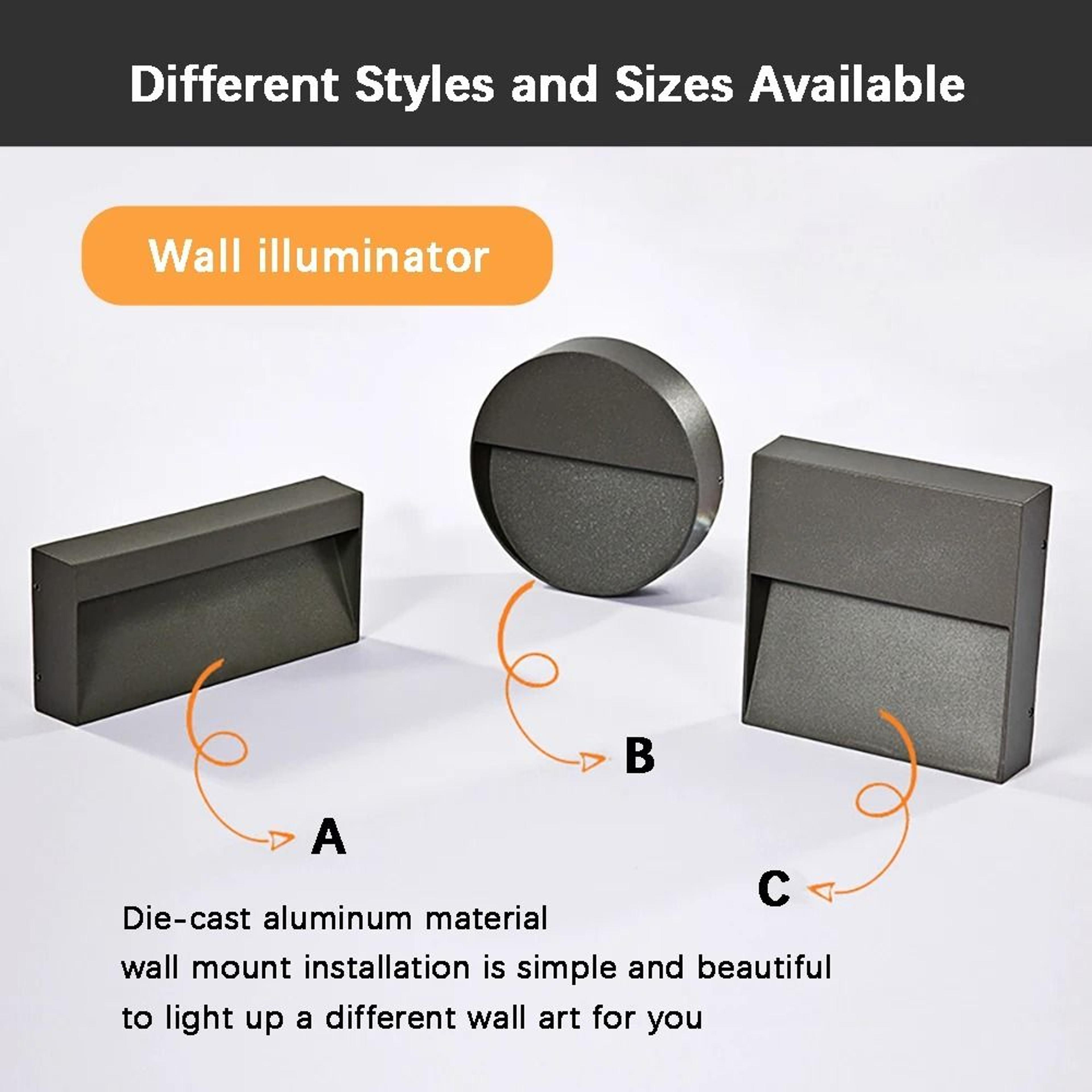 Waterproof Outdoor LED Wall Stair Light For Porch And Terrace 10
